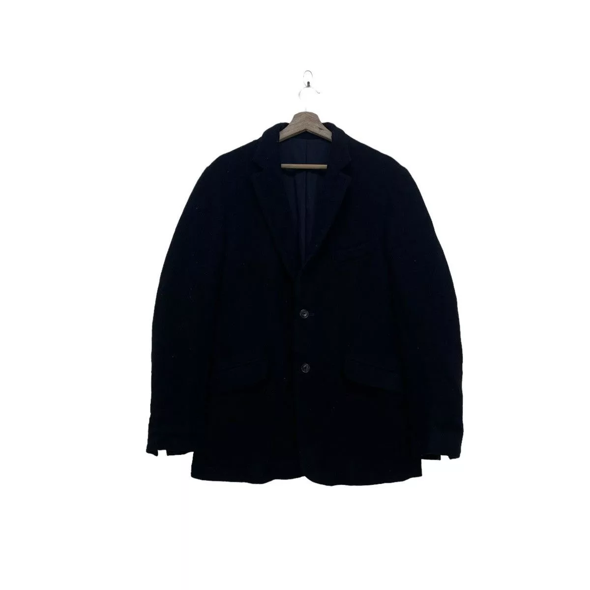 Attachment Light Jackets 🔥Kazuyuki Kumagai Attachment Eye Button Black Jacket
