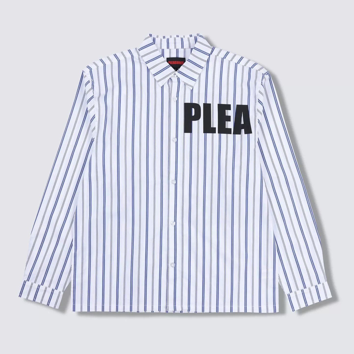 Pleasures Shirts Button Ups Pleasures Fetch Button Down Shirt White