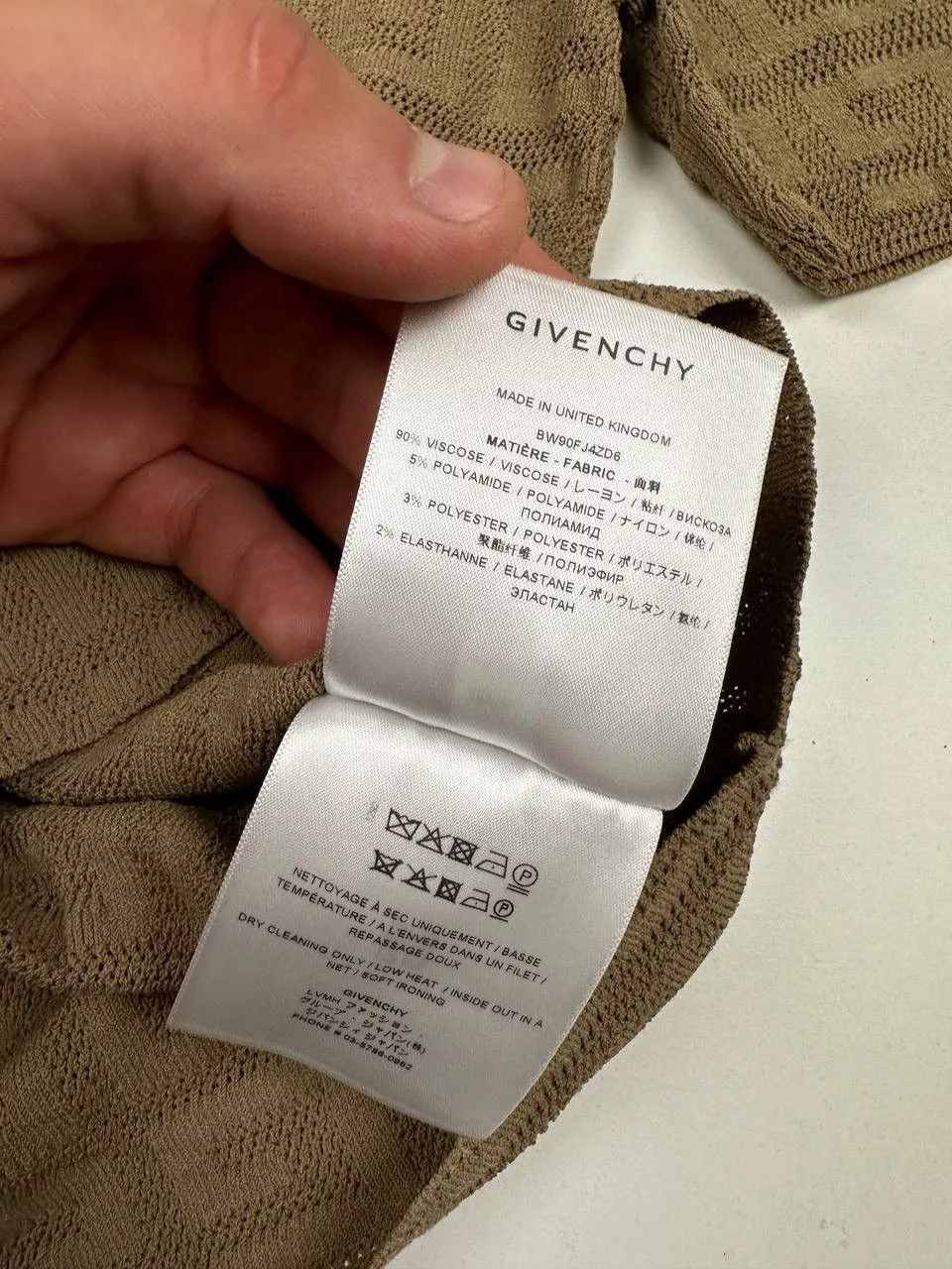 Givenchy Short Sleeve T Shirts T-shirt givenchy Brown