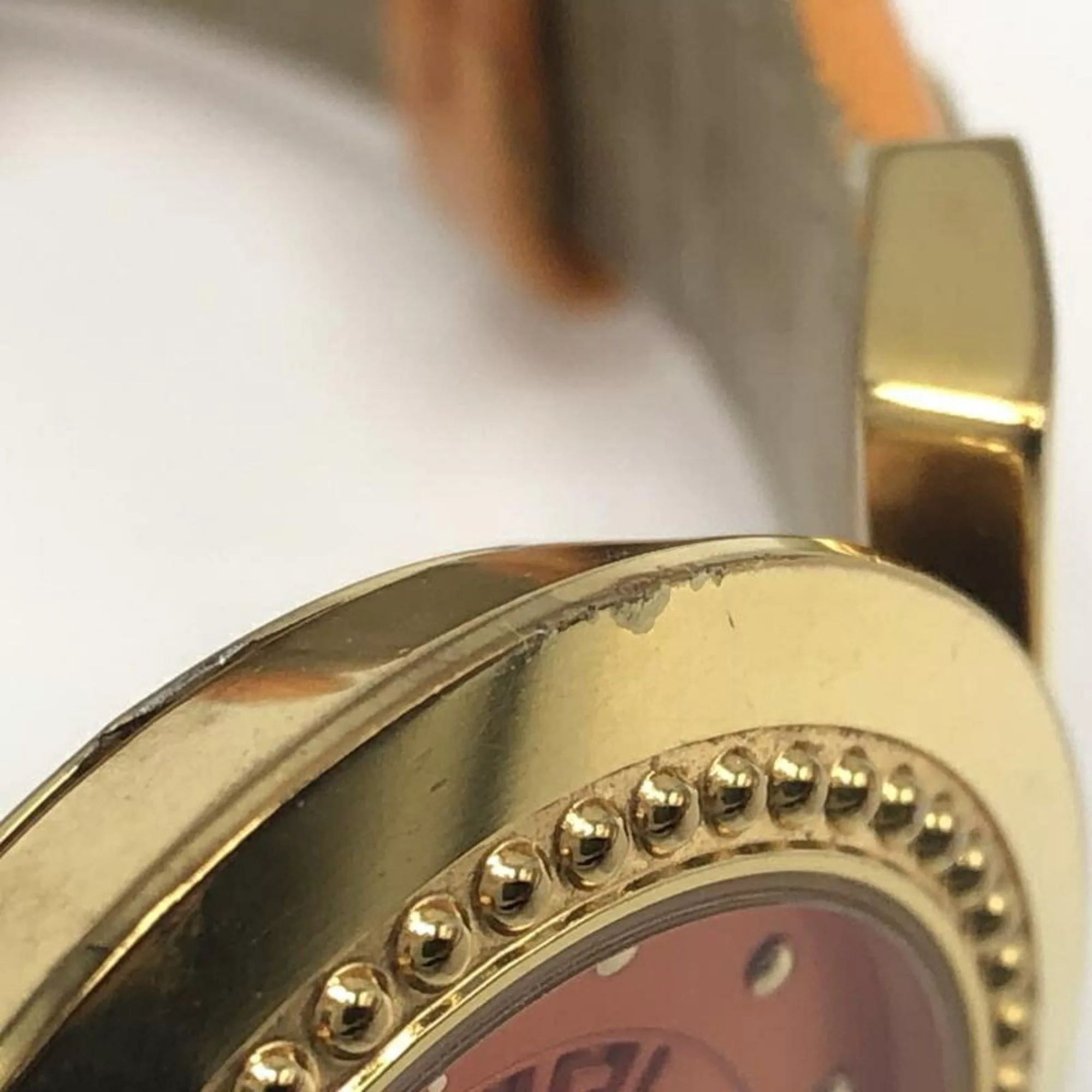 Versace Watches VERSACE Vanity Watch Orange Versace