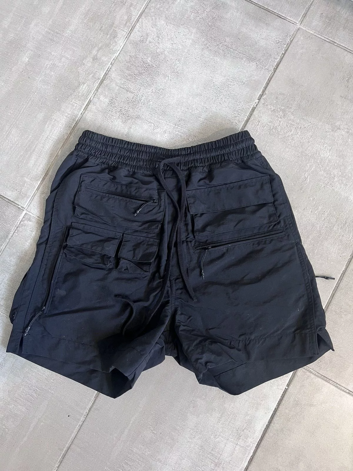 jacov Shorts JACOV Black Utility Short