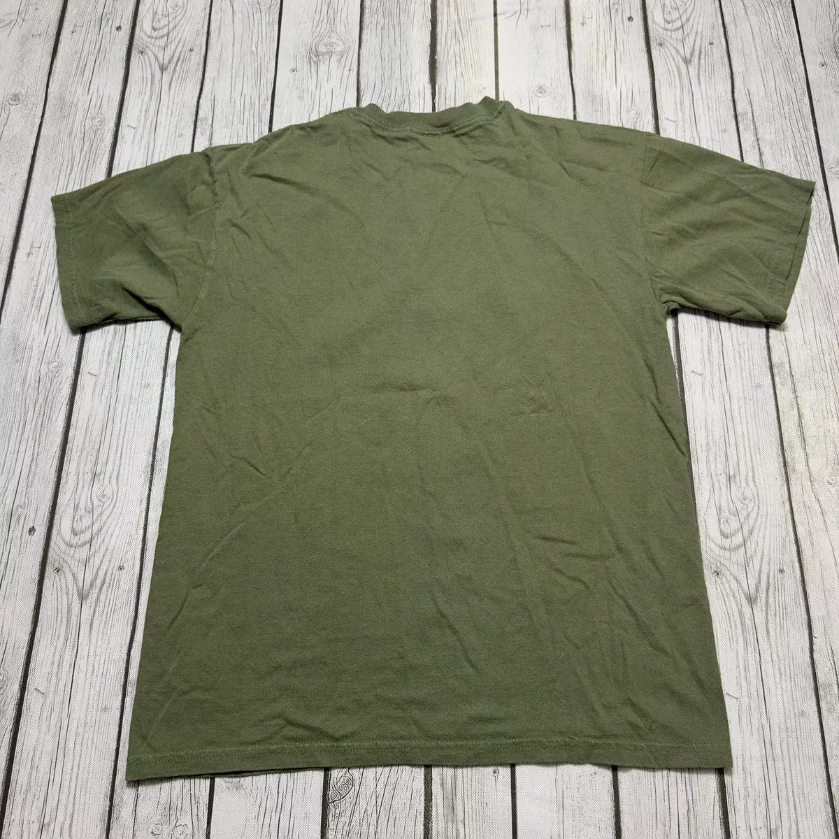 AC/DC Short Sleeve T Shirts AC/DC × Band Tees × Gildan AC/DC tee Green