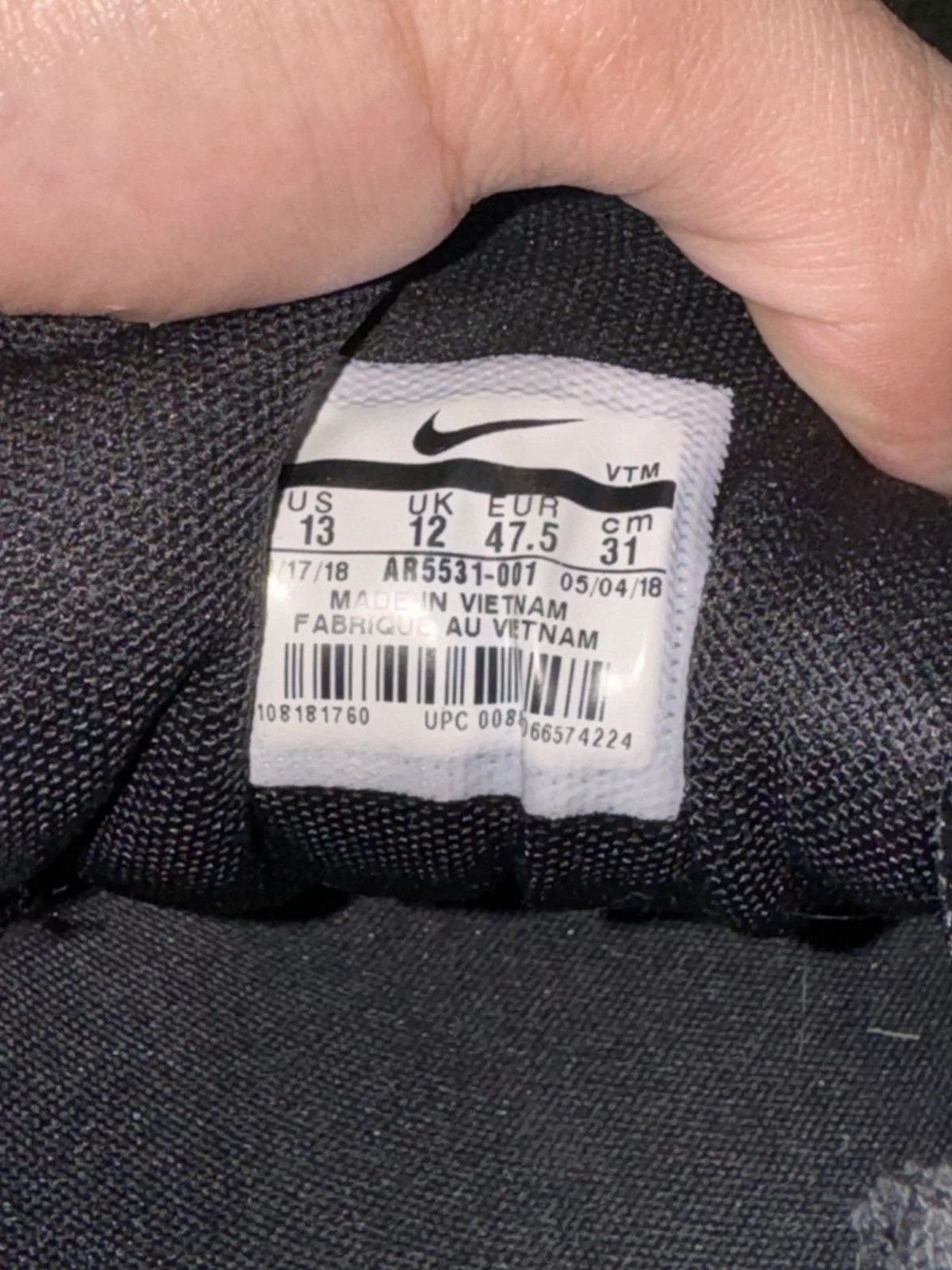 Nike Low Top Sneakers Nike Air Max 97 “Mesh” sz 13 Black