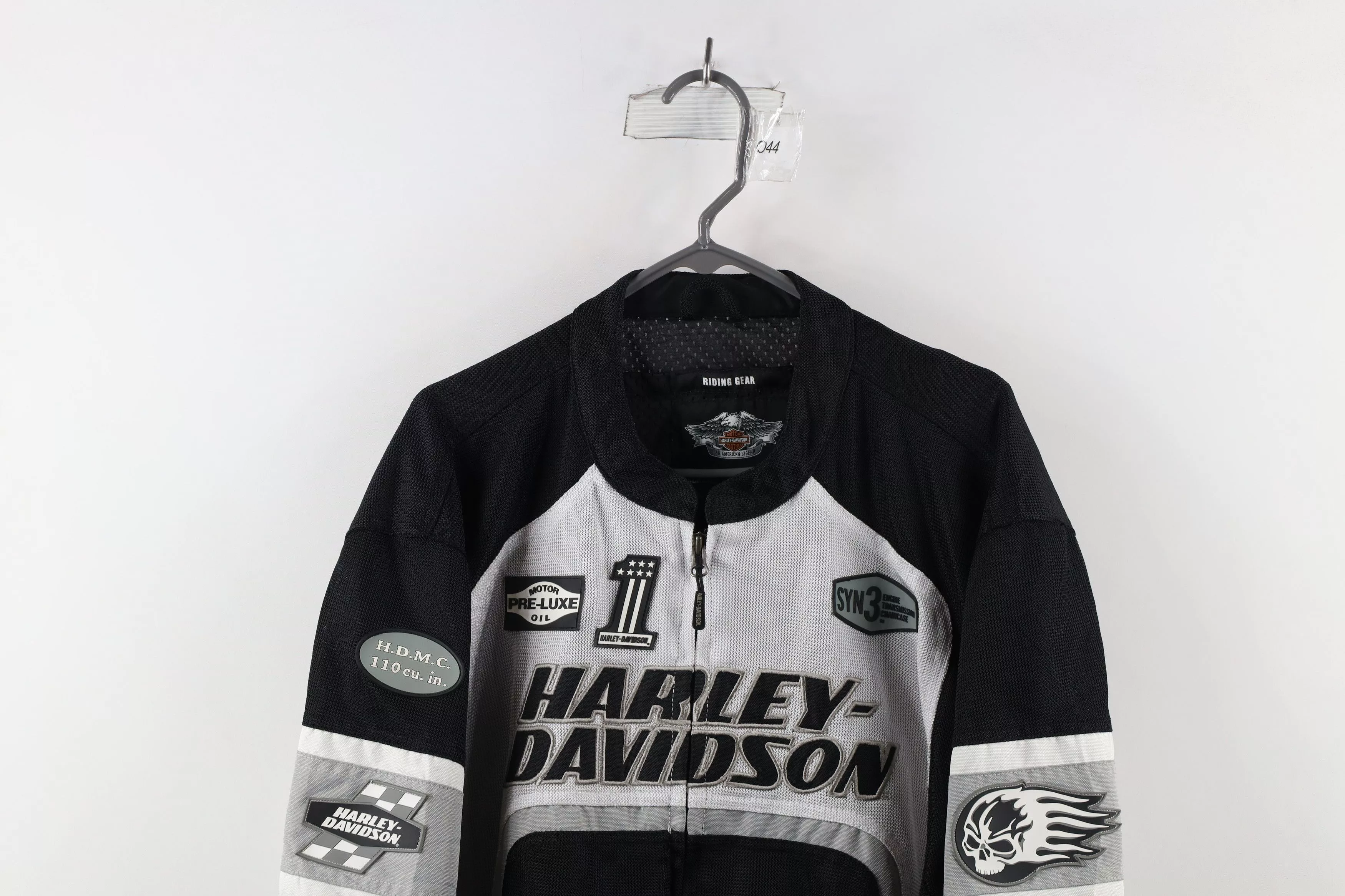 Harley Davidson Light Jackets Harley Davidson × Vintage Vintage Harley Davidson Flames Motorcycle Riding Jacket Multi
