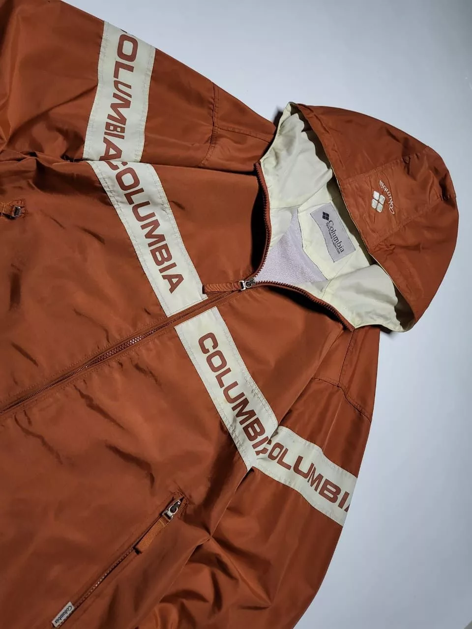 Columbia Light Jackets Columbia outdoor windbreaker jacket Brown Gorpcore