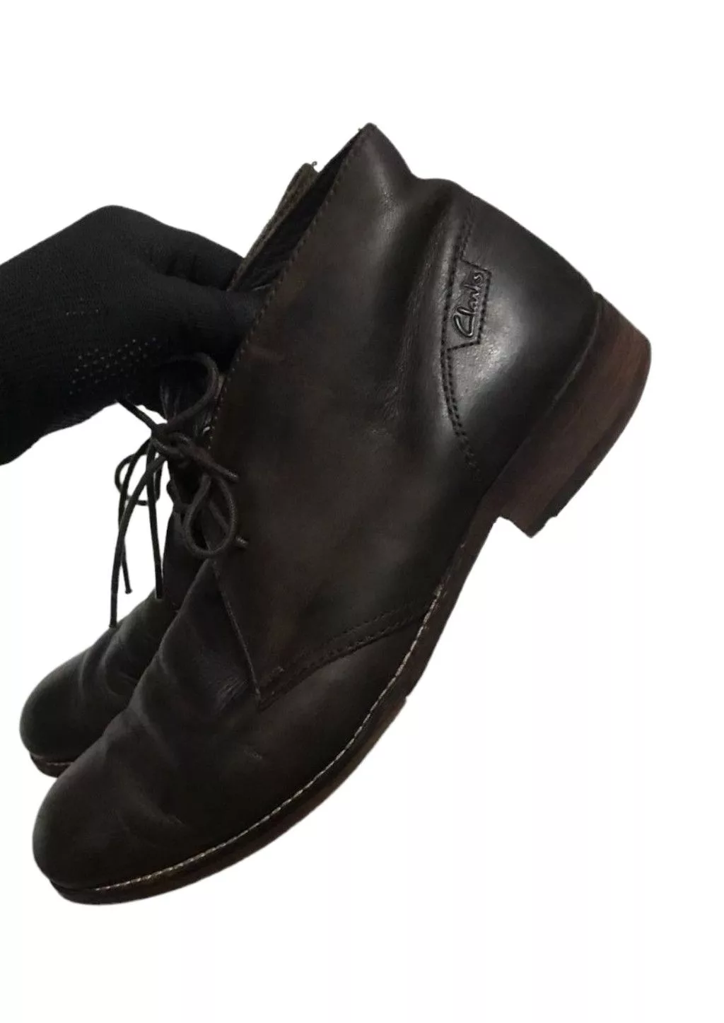 Clarks Boots Clarks Greenwich Hi Stiefeletten Dunkelbraun Black