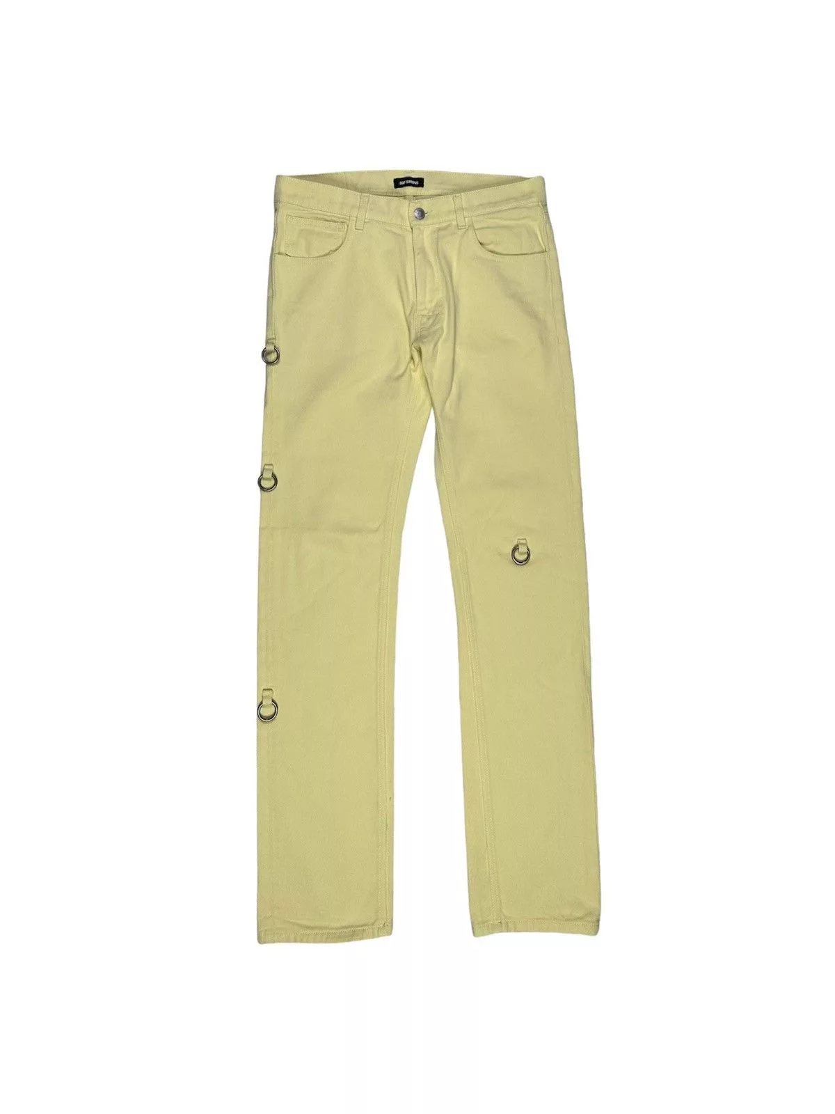 Raf Simons Denim Raf Simons Ring Jeans Yellow