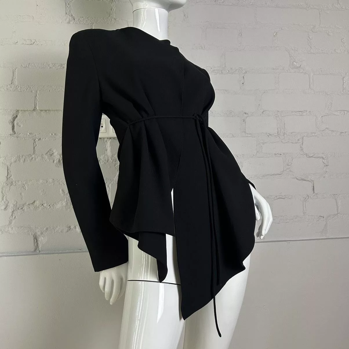 Vintage Jackets Vintage asymmetric jacket Black Avant-Garde