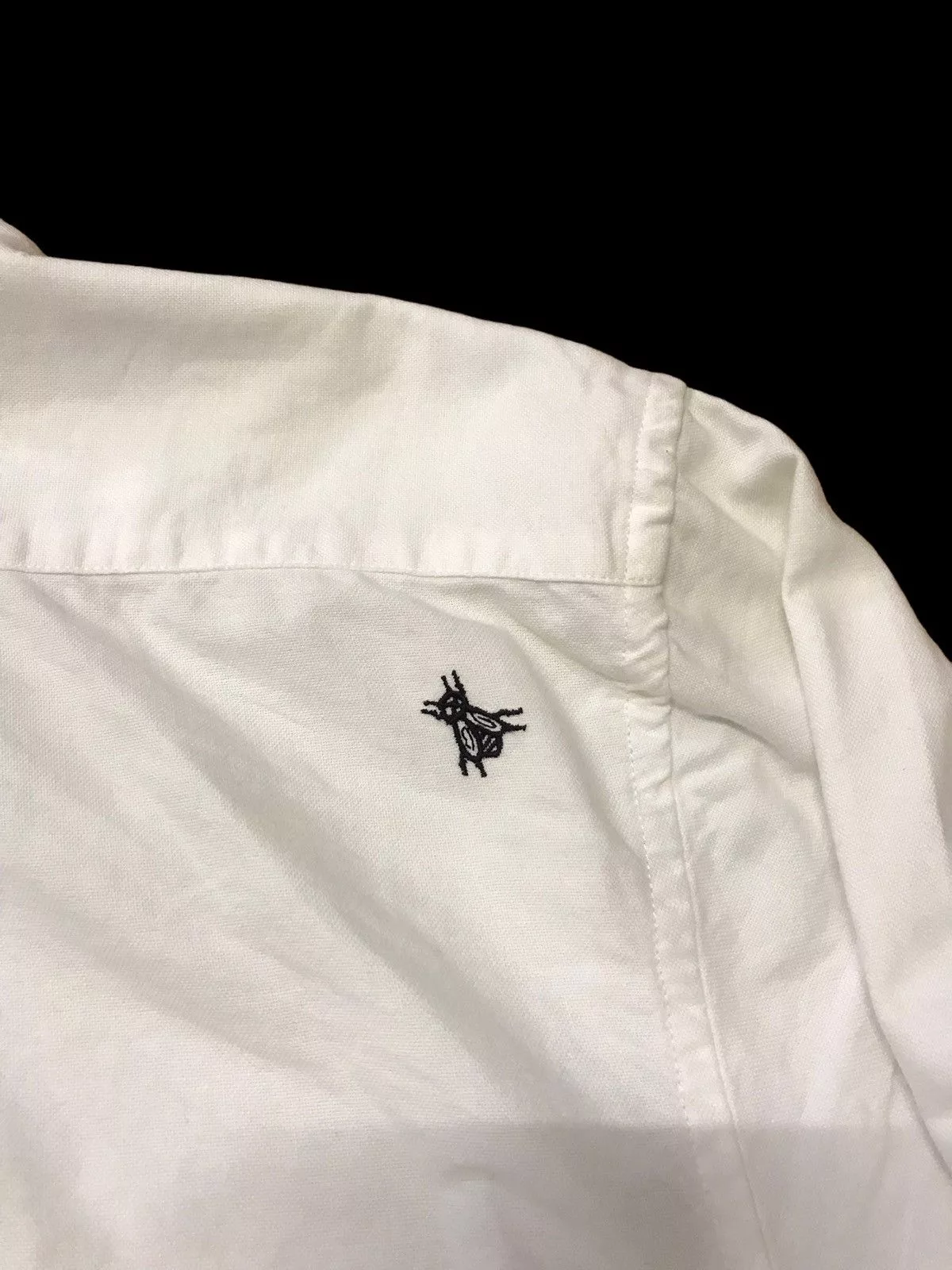 Babylon Shirts Button Ups 🐝 DestroyBabylon Mini Bee Full Print Half Gray