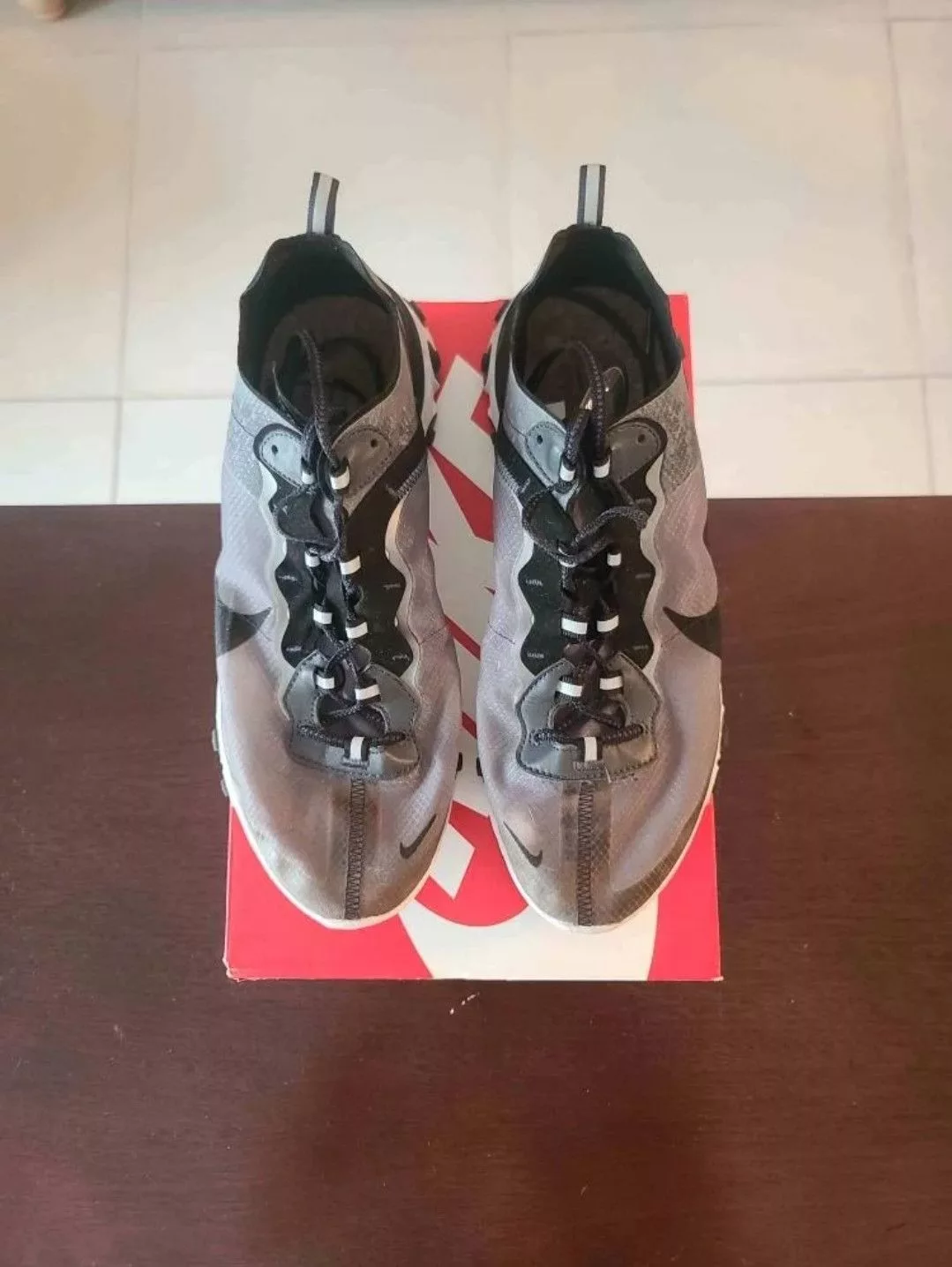Nike Low Top Sneakers Nike React Element 87' Anthracite Black
