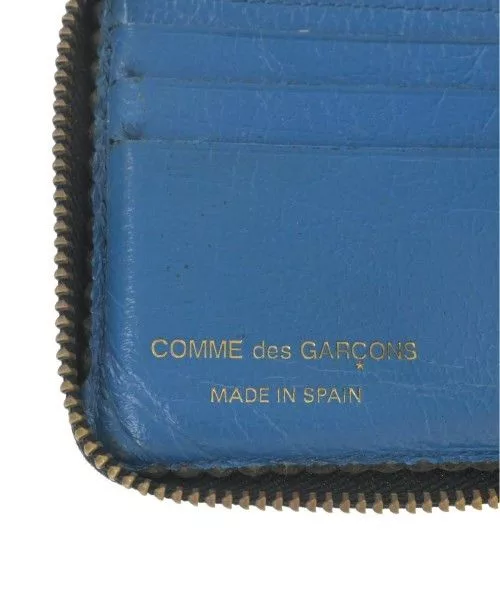 Comme des Garcons Wallets Comme des Garcons Wallet Coin cases Zip Plain Black