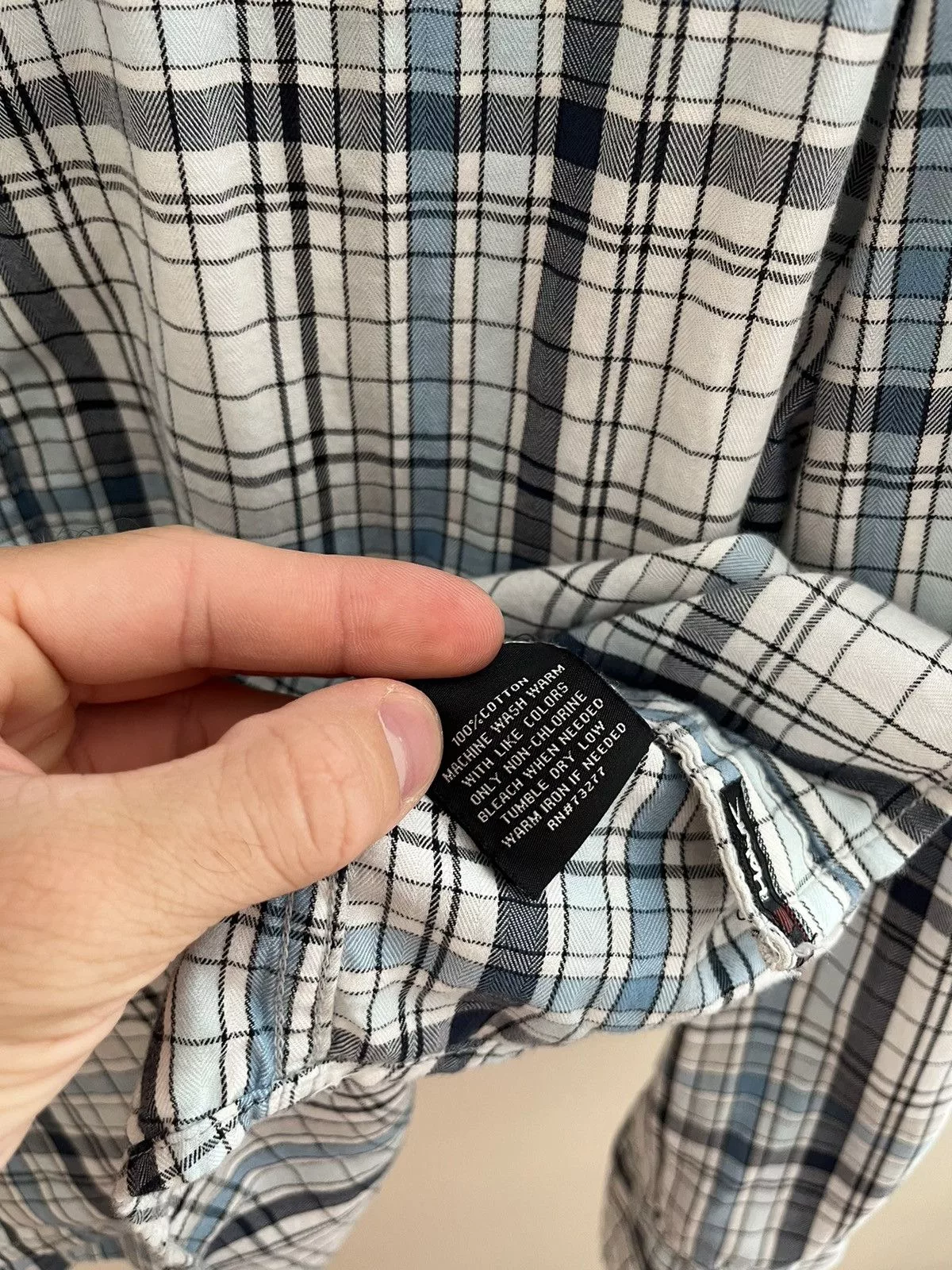 Hook-Ups Shirts Button Ups Hook-Ups × Tony Hawk × Vintage Vintage 00’s Tony Hawk Flannel Shirt Slim Fit Multi