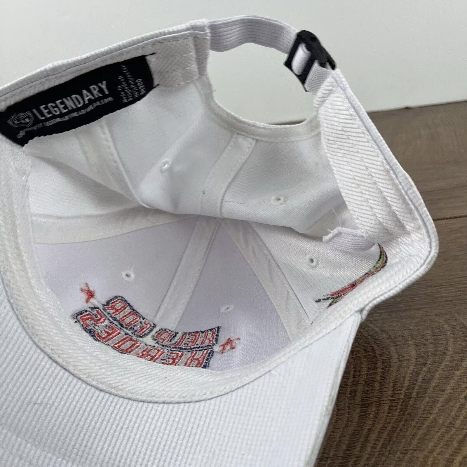 Other Hats Other Help for Heroes Hat 2021 Golf Classic Hat White Cap Hat Adju