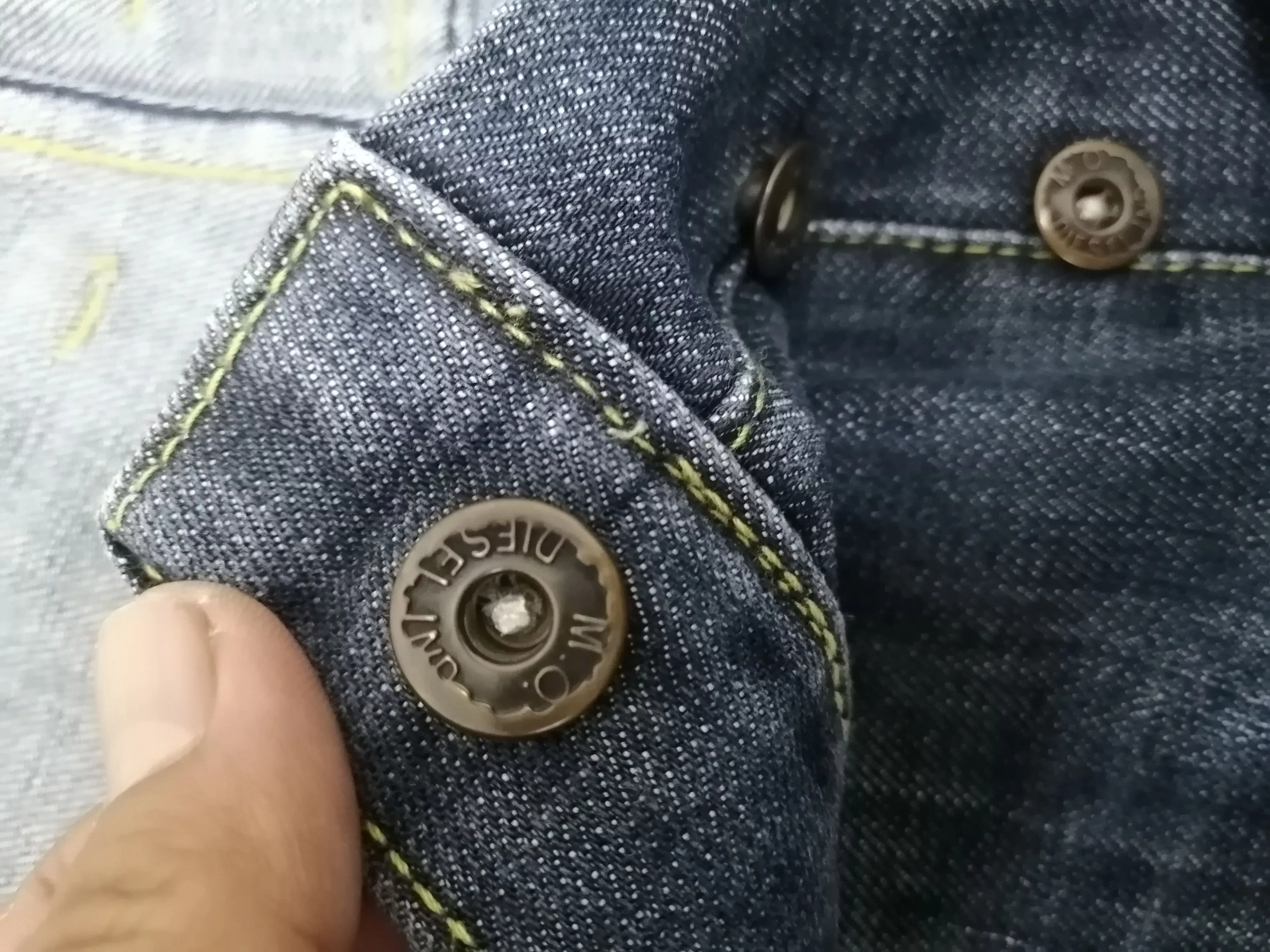 Diesel Denim Diesel Straight Cut Jeans Multi Vintage