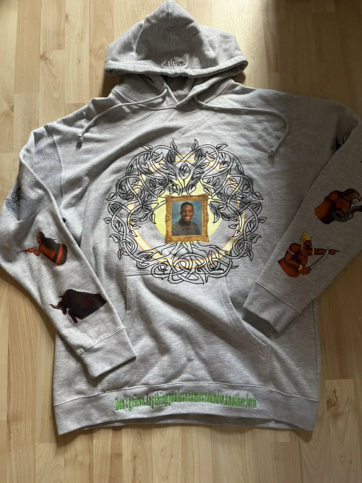 Advisory Board Crystals Sweatshirts Hoodies Advisory Board Crystals A.B.C. Juice Wrld Legends Never Die hoodie Gray