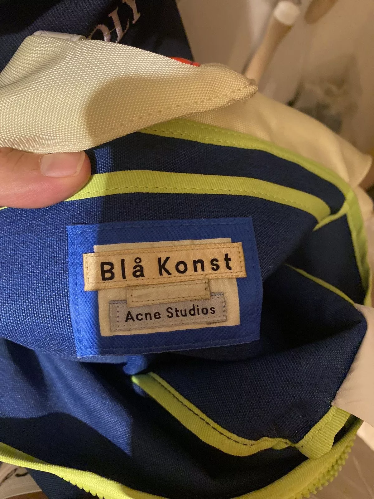 Acne Studios Bags Luggage Acne Studios Post Bag Blue