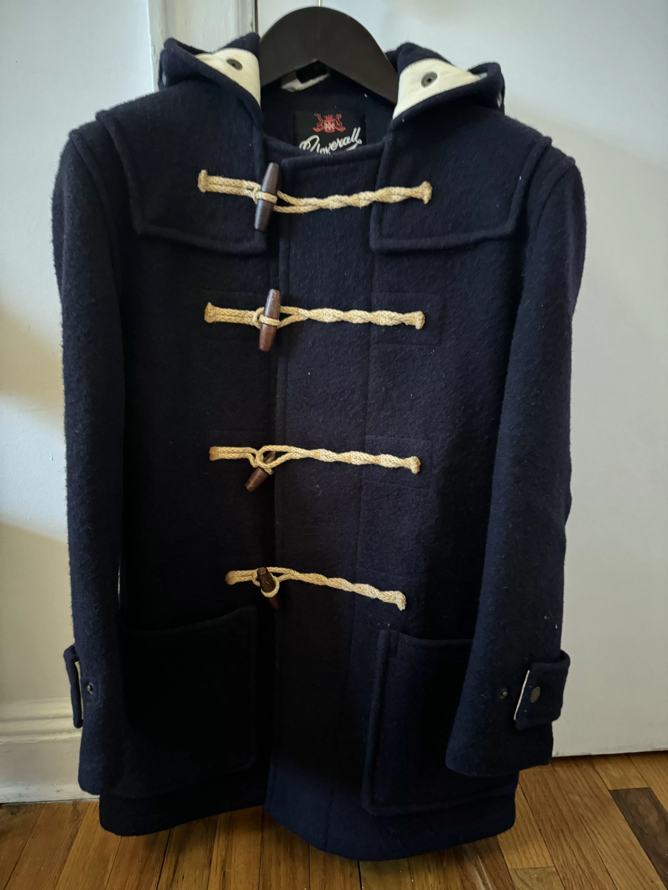 Gloverall Heavy Coats Gloverall (J.Crew) Wool Duffle Coat Blue