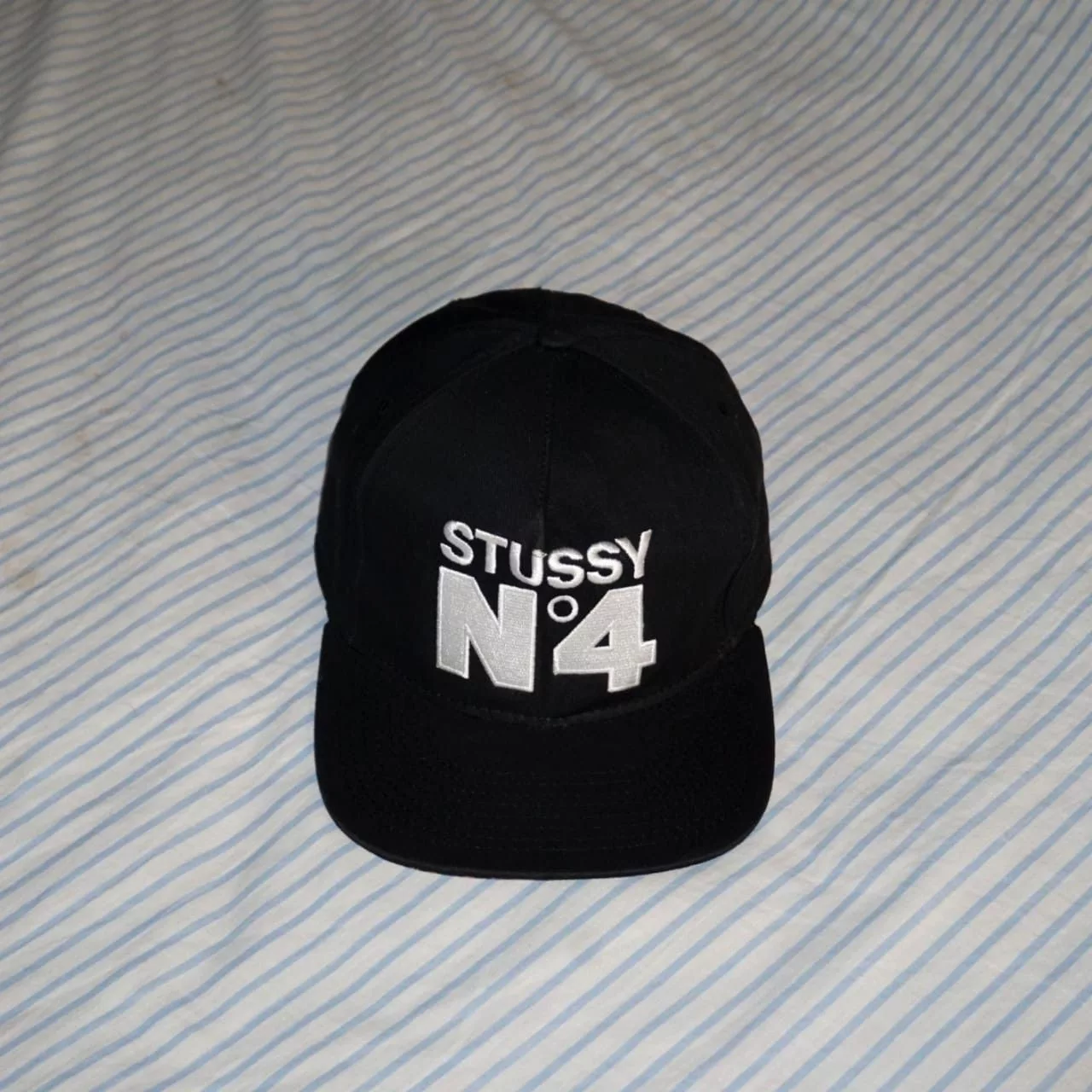 Stussy Hats Stussy NO 4 cap 🧢 Black Streetwear