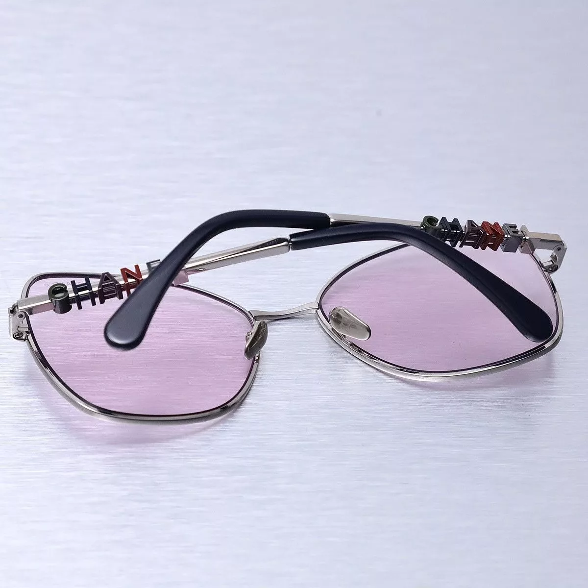 Chanel Sunglasses CHANEL 0CH4283 SUNGLASSES Silver
