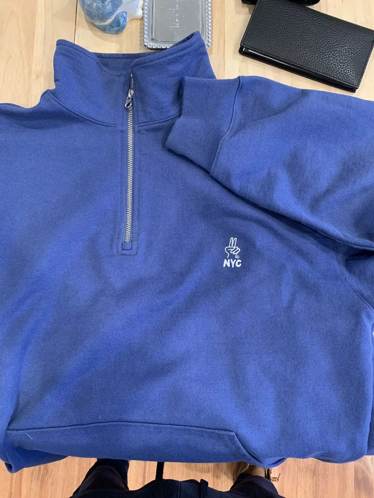 Only NY Light Jackets only ny ok pullover Blue