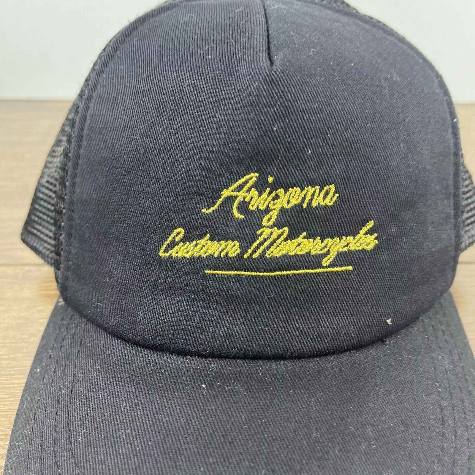 Other Hats Other Arizona Custom Motorcycles Snapback Hat Black Hat Adjustable