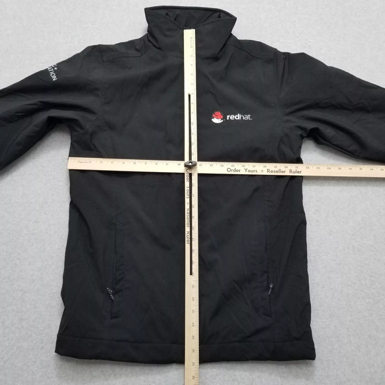 Other Light Jackets Other Elevate Jacket Men Medium Pockets Full Zip Windbreaker Black