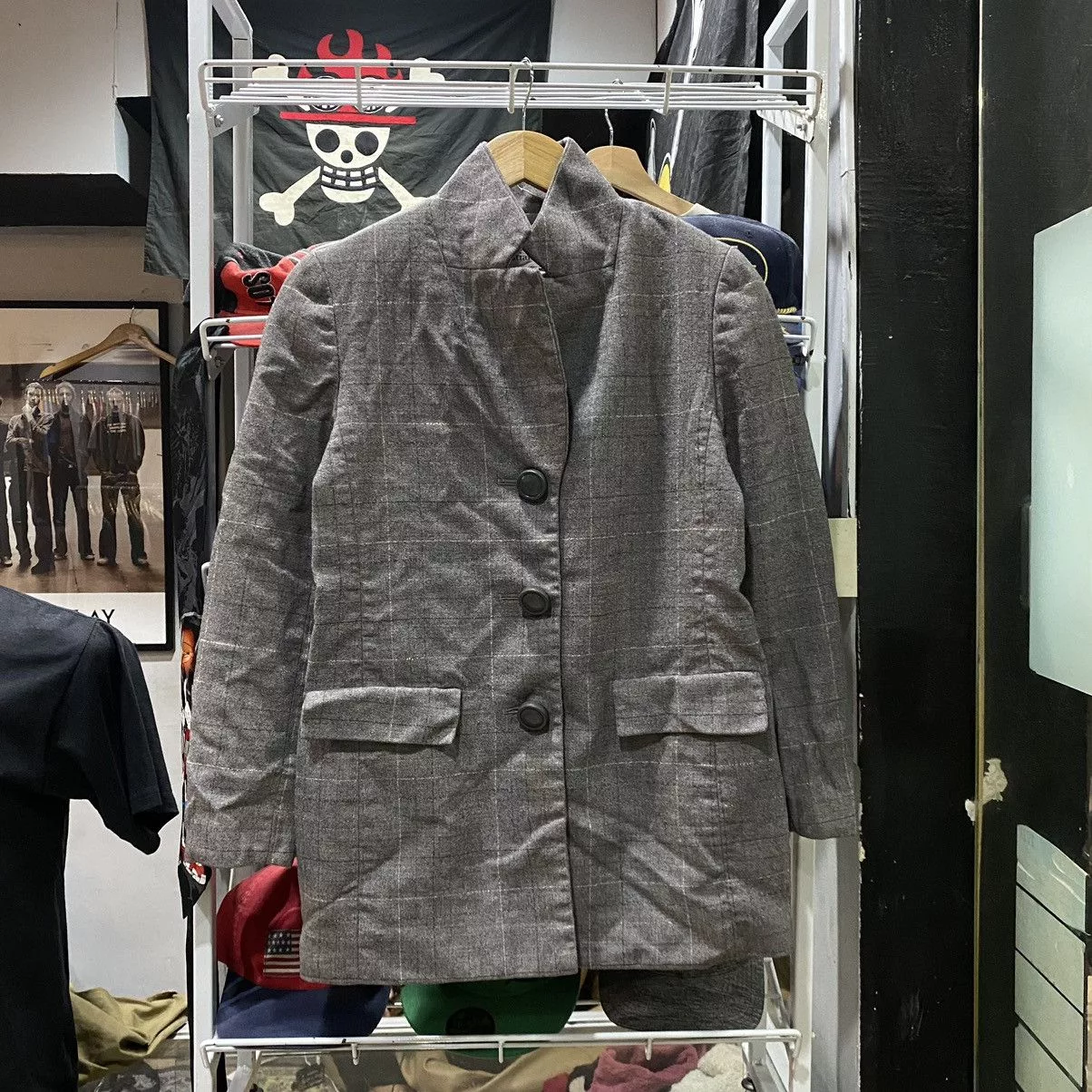 Christian Dior Monsieur Light Jackets Christian Dior Monsieur × Dior Christian Dior - Double Breasted Dior Button Blazer Gray Vintage