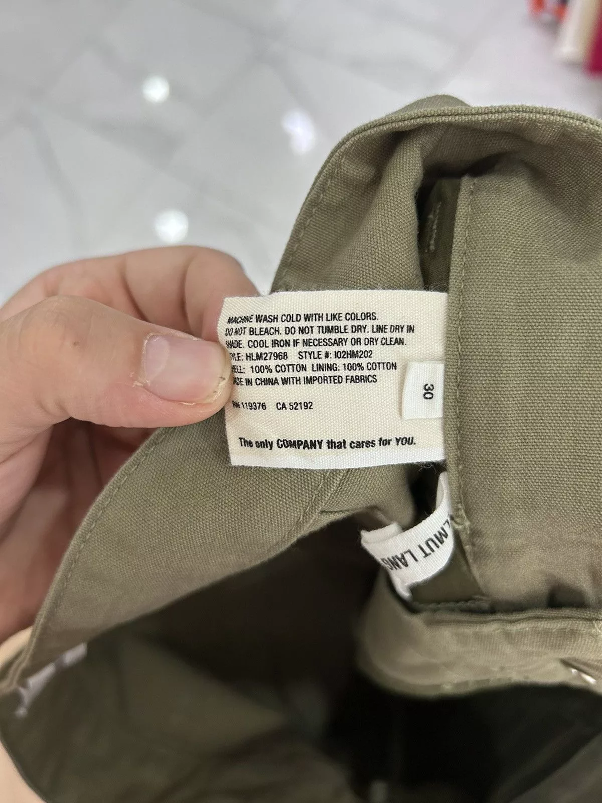 Helmut Lang Casual Pants Helmut Lang Khaki Carpenter pants Brown