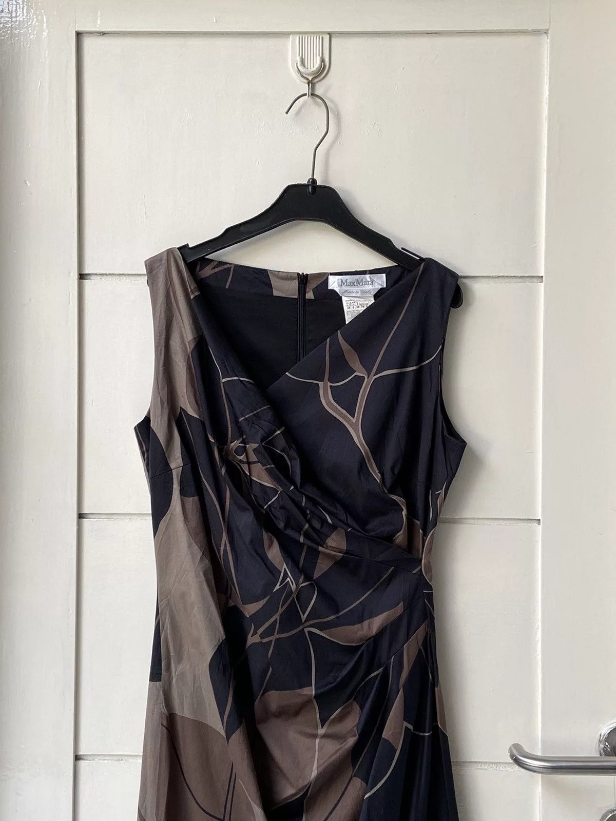 Max Mara Midi Dresses MAX MARA Patterned Dress Brown