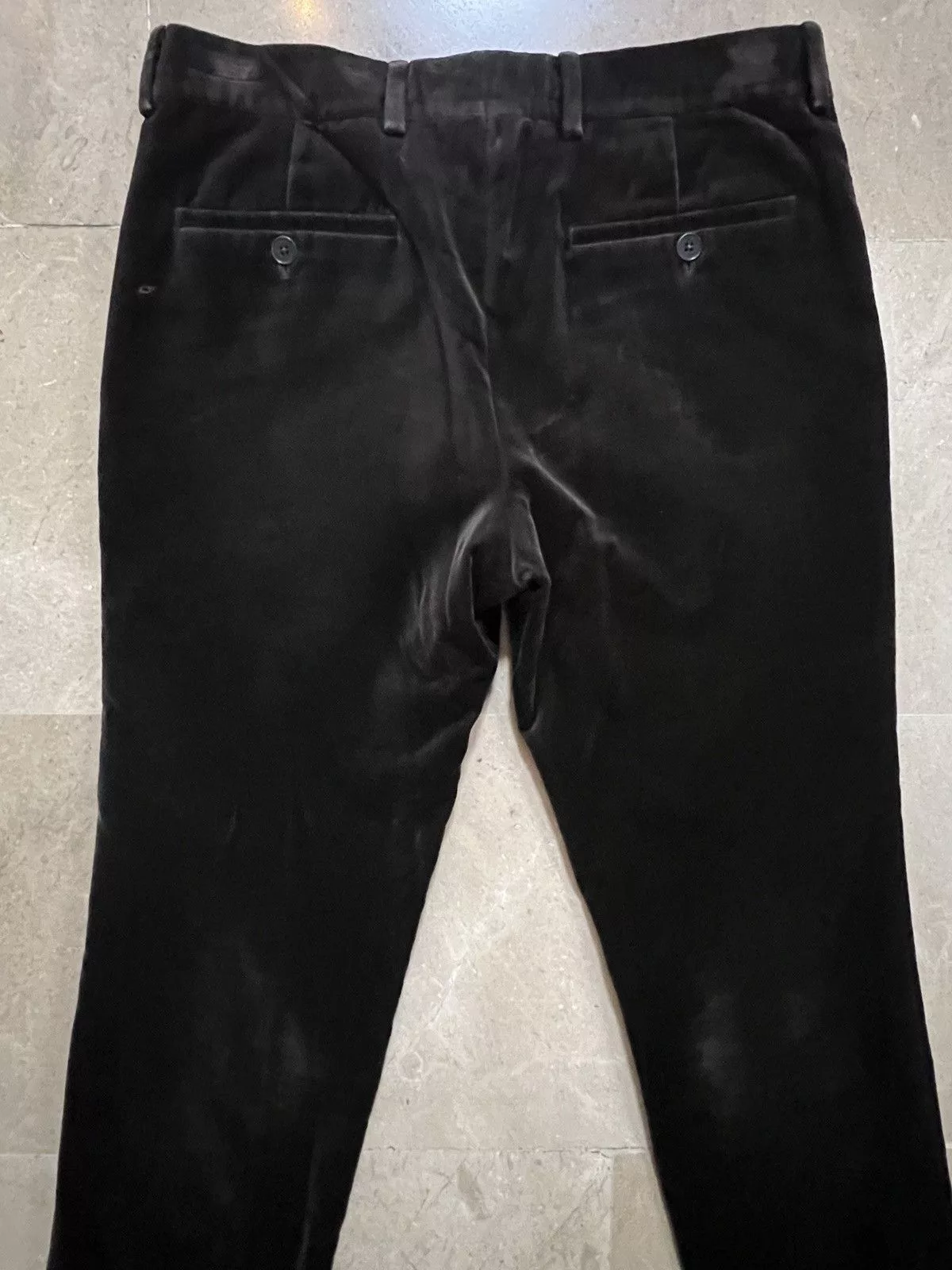 Hermes Casual Pants Hermes velvet trousers Brown