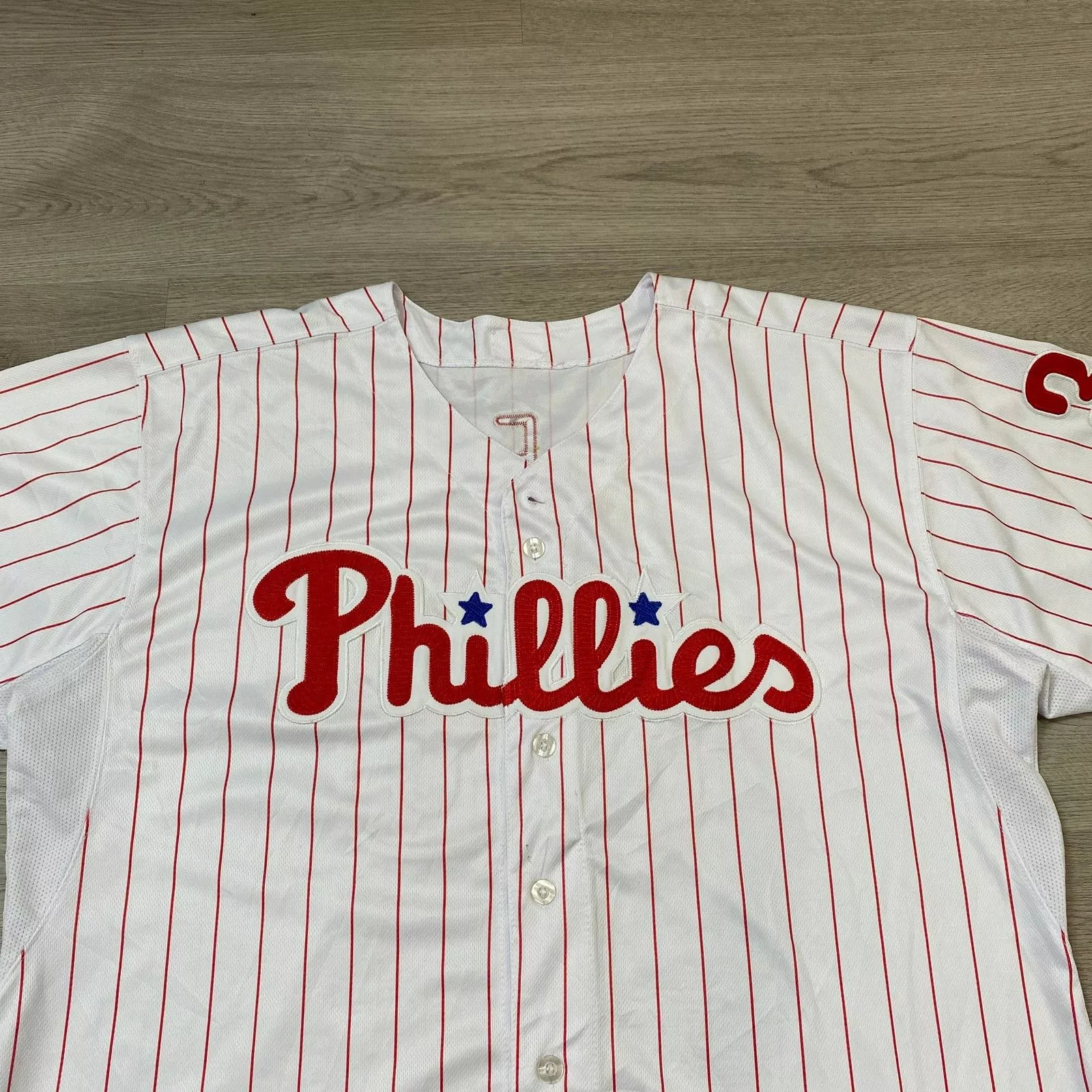 Majestic Jerseys Authentic Majestic Coolbase Philadelphia Phillies Jersey LEE White Sportswear