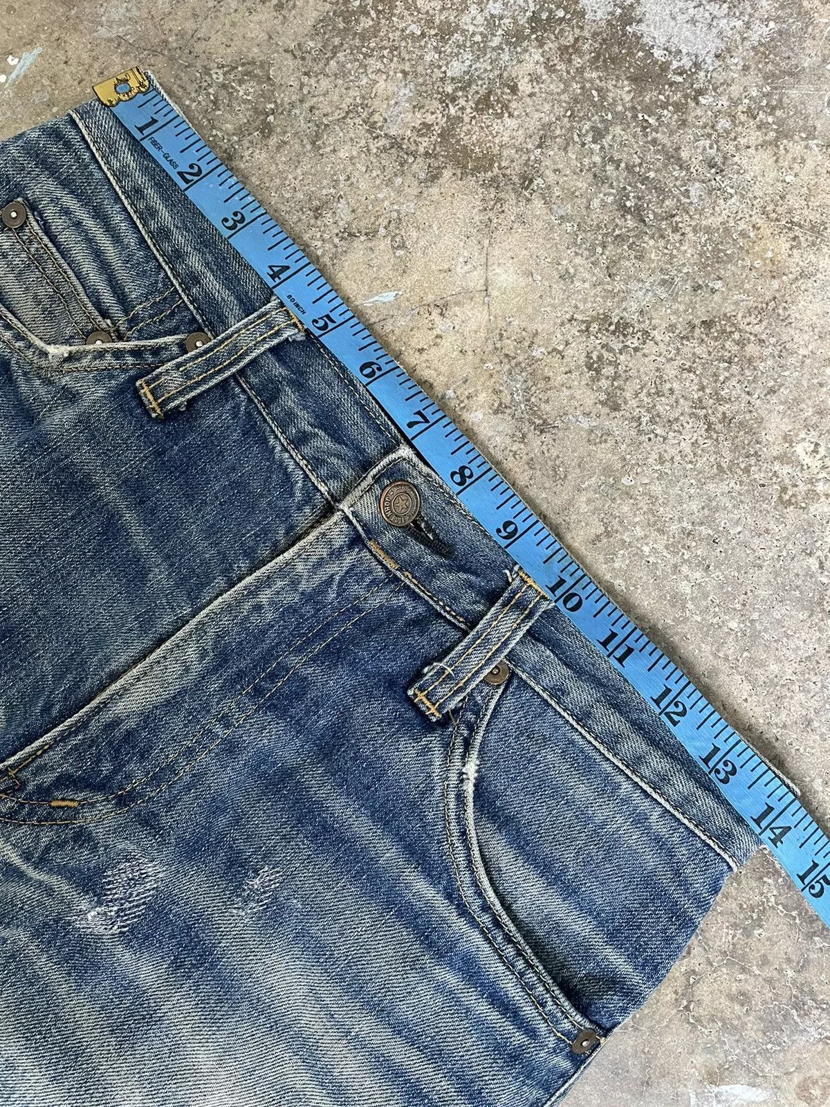 Big John Denim Vintage Big John Flared Pants Blue
