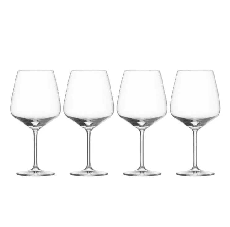 Tulip Burgunder Wine Glass 4/Set