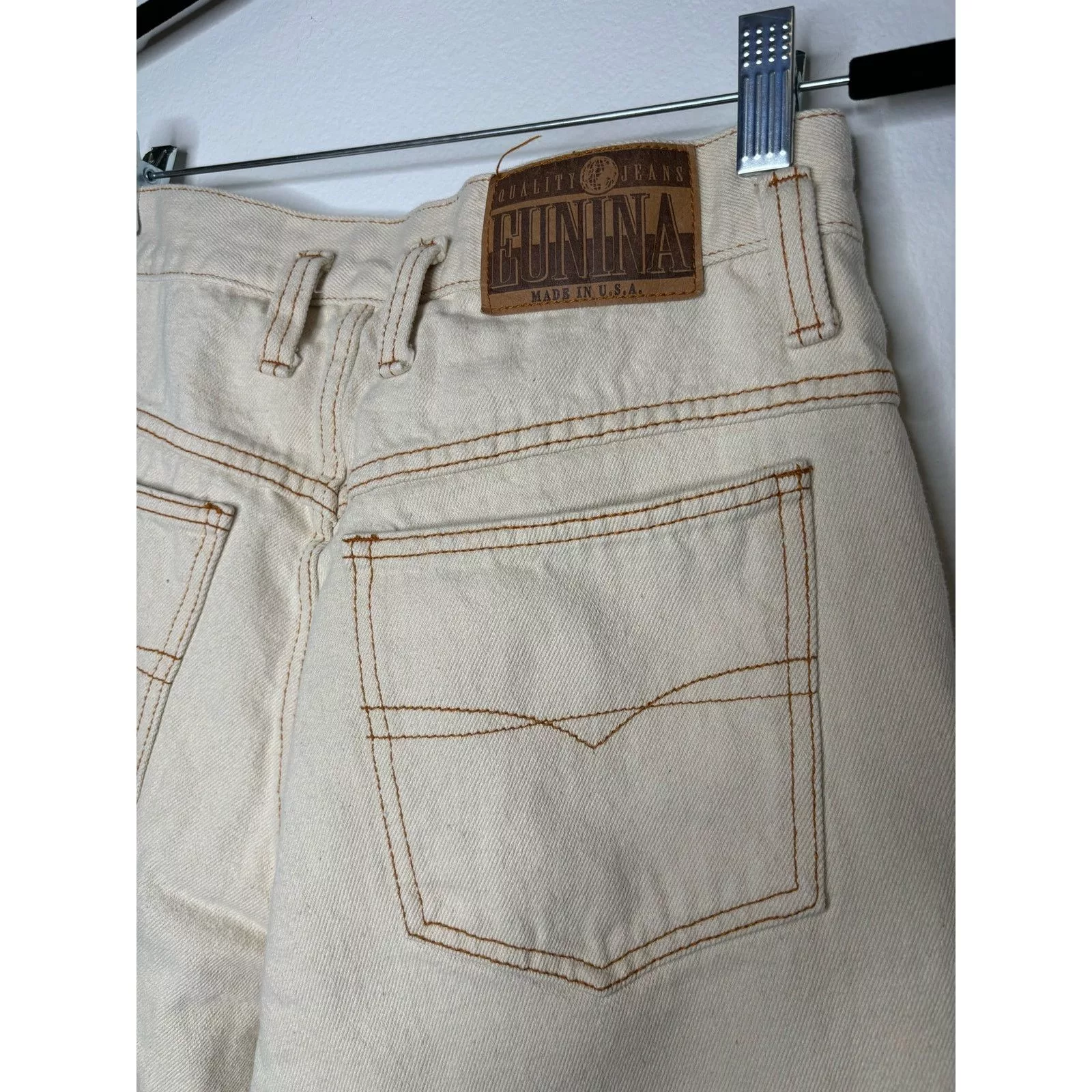 Unknown London Jeans Unknown London Vintage Eunina Quality Jeans Beige