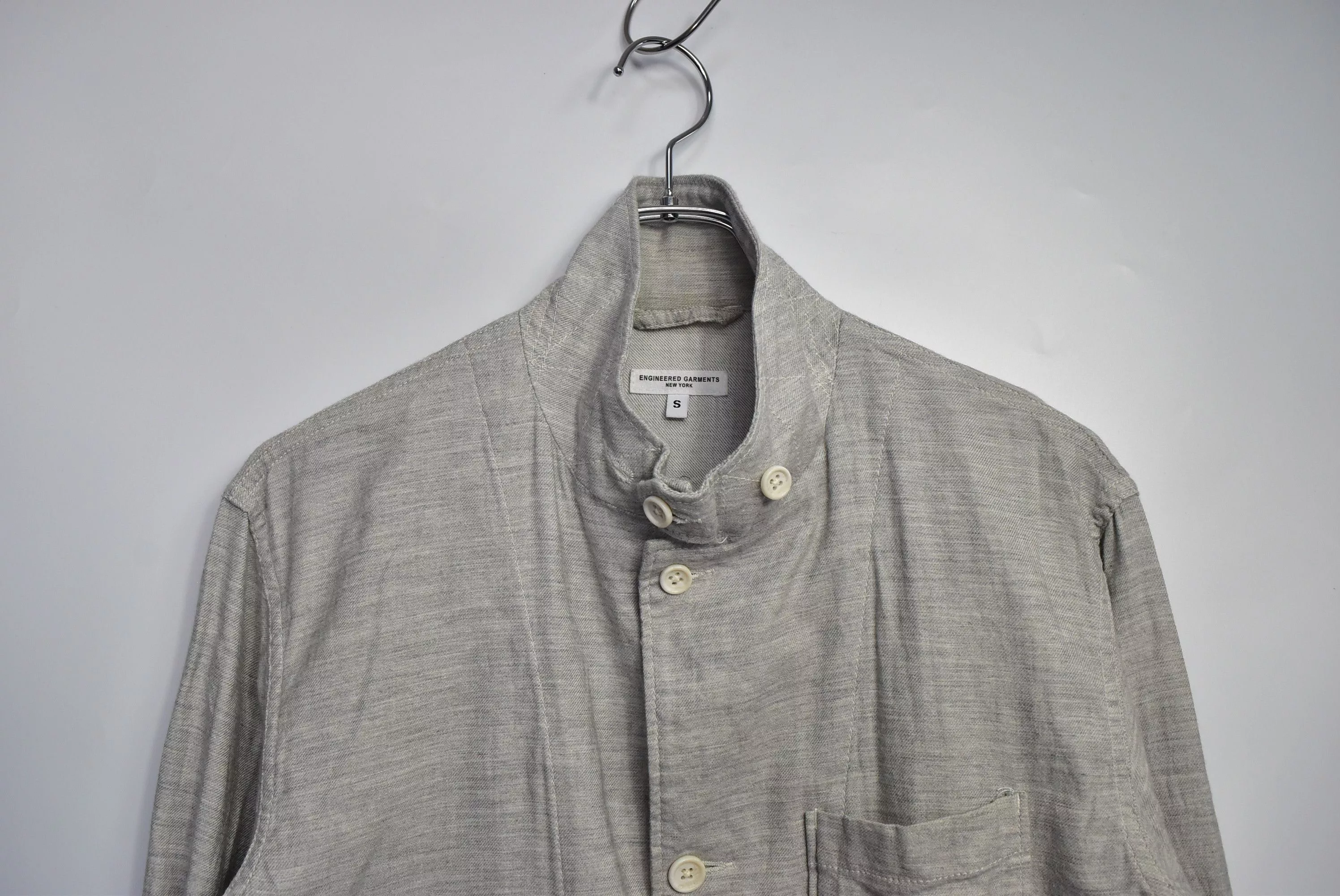 Engineered Garments Light Jackets ENGINEERED GARMENTS/work pocket jacket/28742 - 836 80 Gray