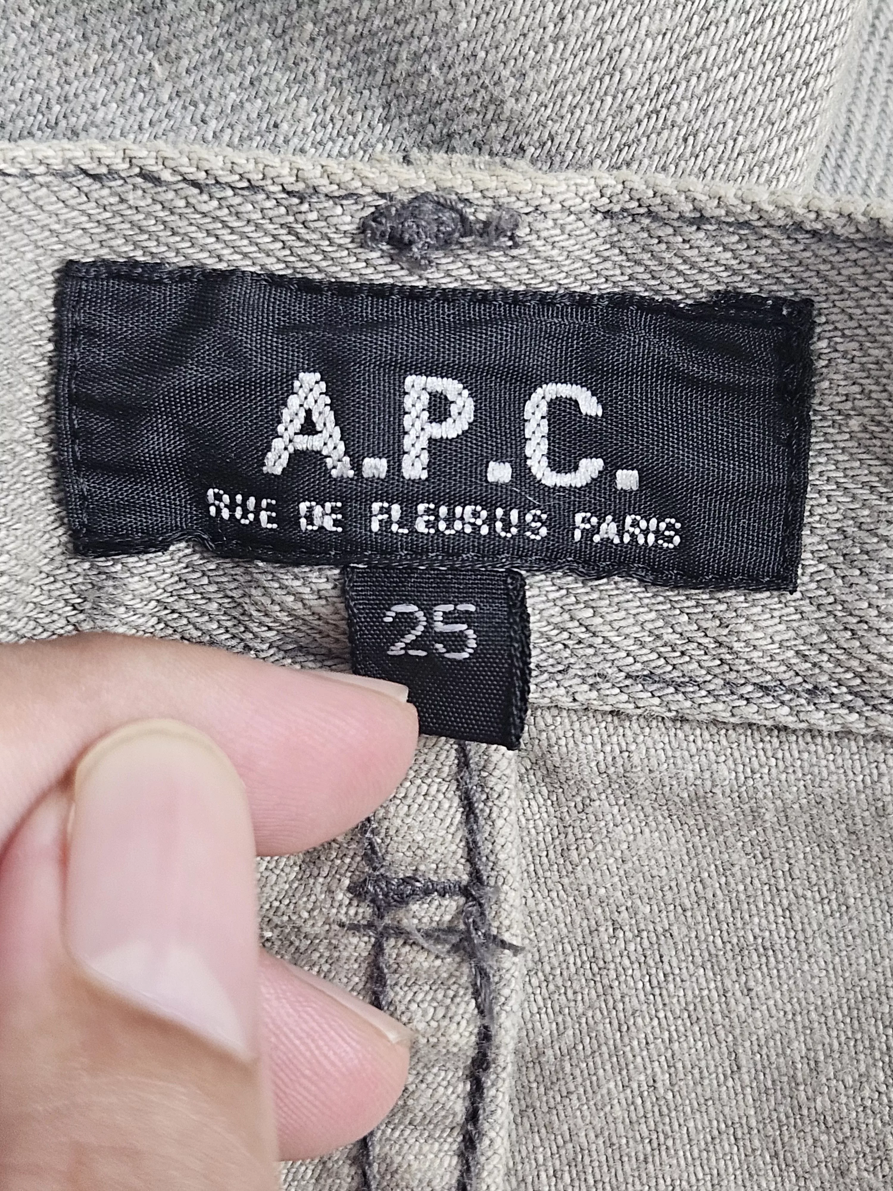 A.P.C. Denim A.P.C. APC Reu de Fleurus Paris Jeans Gray