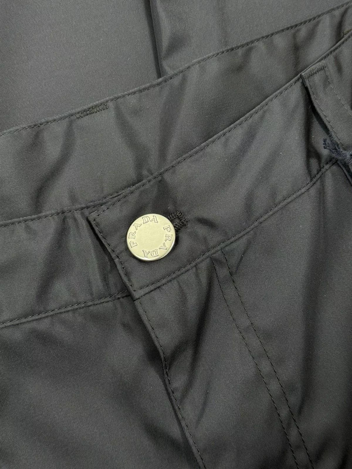 Prada Casual Pants PRADA NYLON TROUSERS Blue