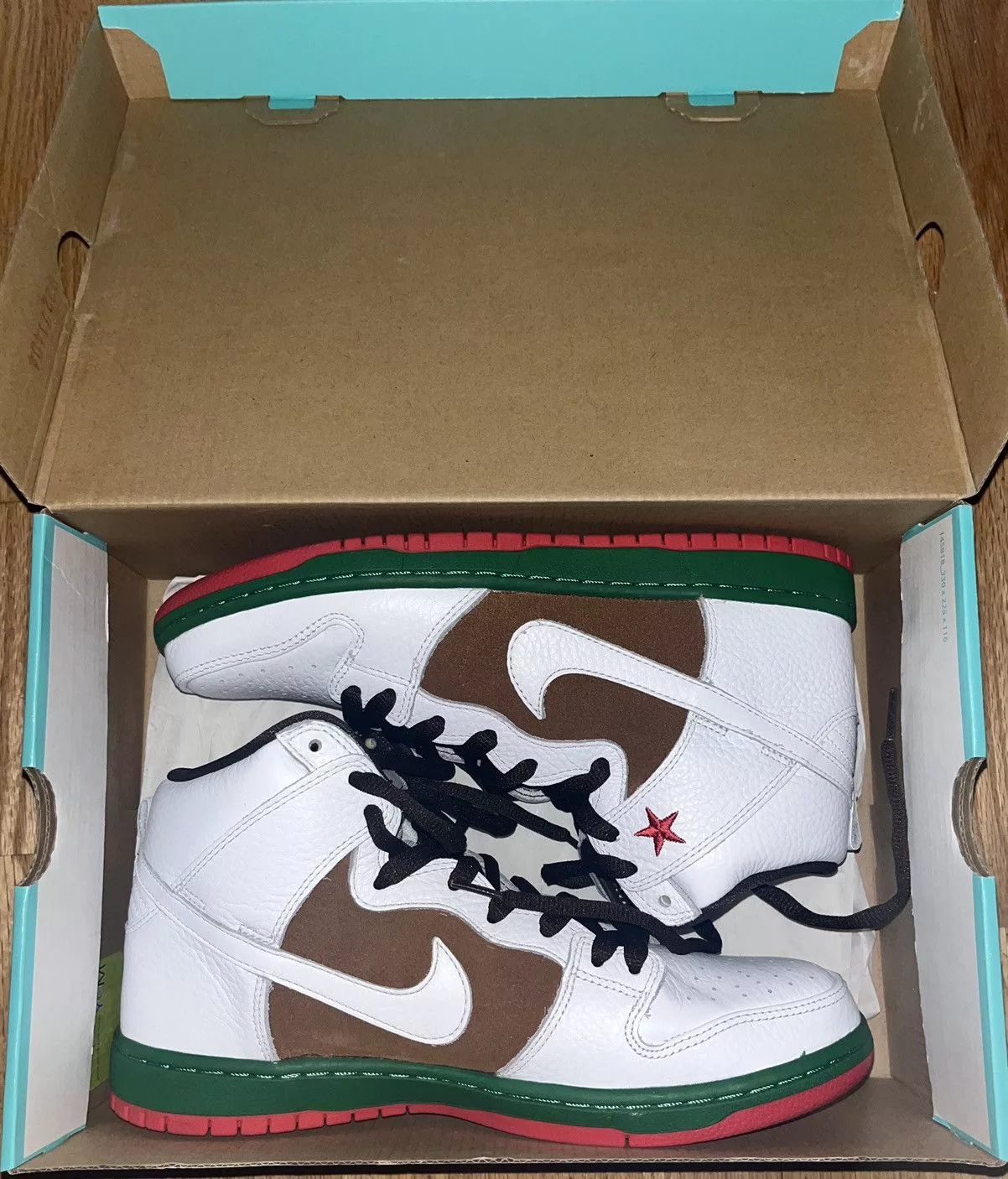 Nike Hi Top Sneakers Nike SB Dunk High Cali (2014) White
