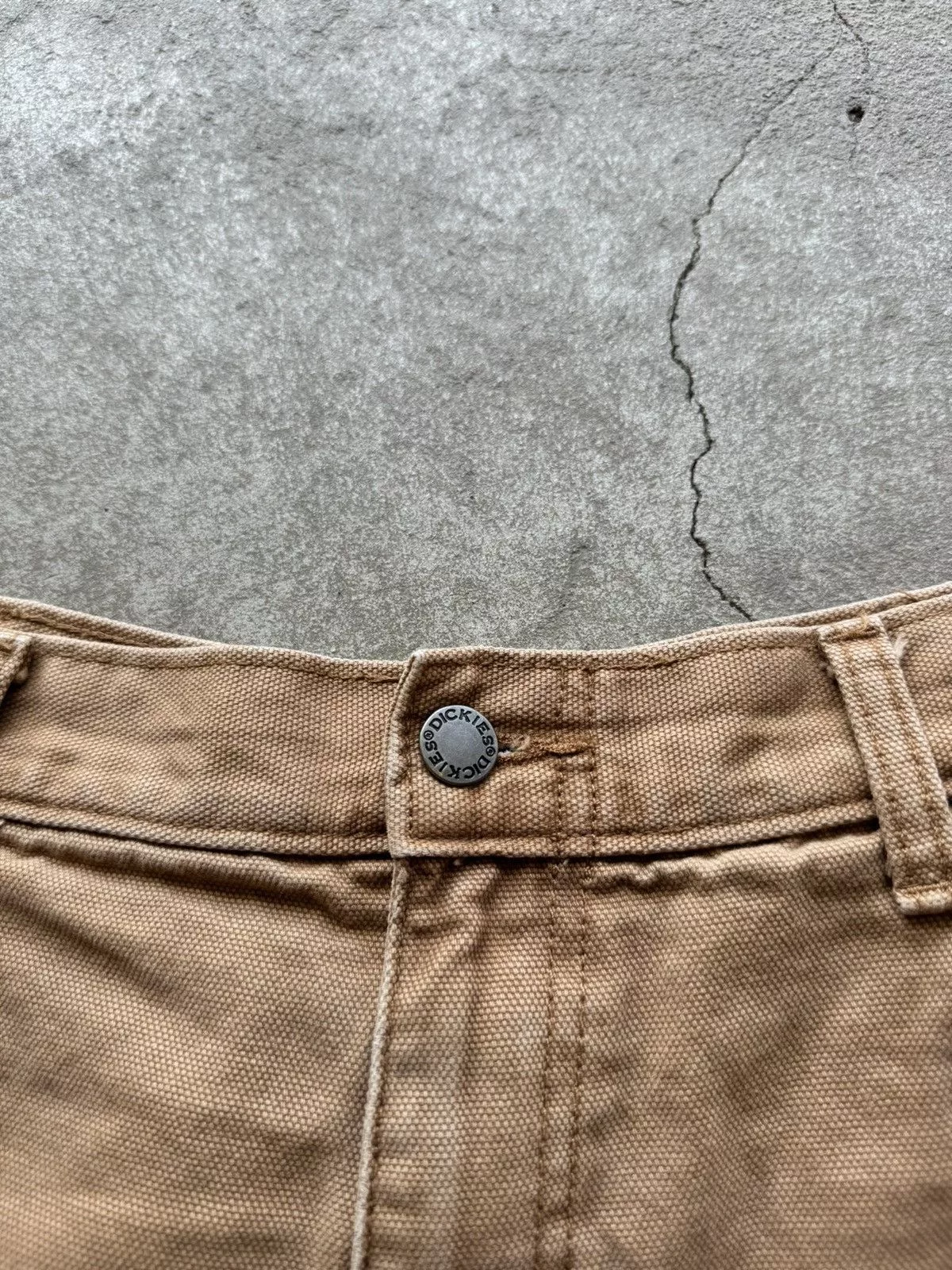 Dickies Shorts Dickies Single Knee Washed Pants Brown