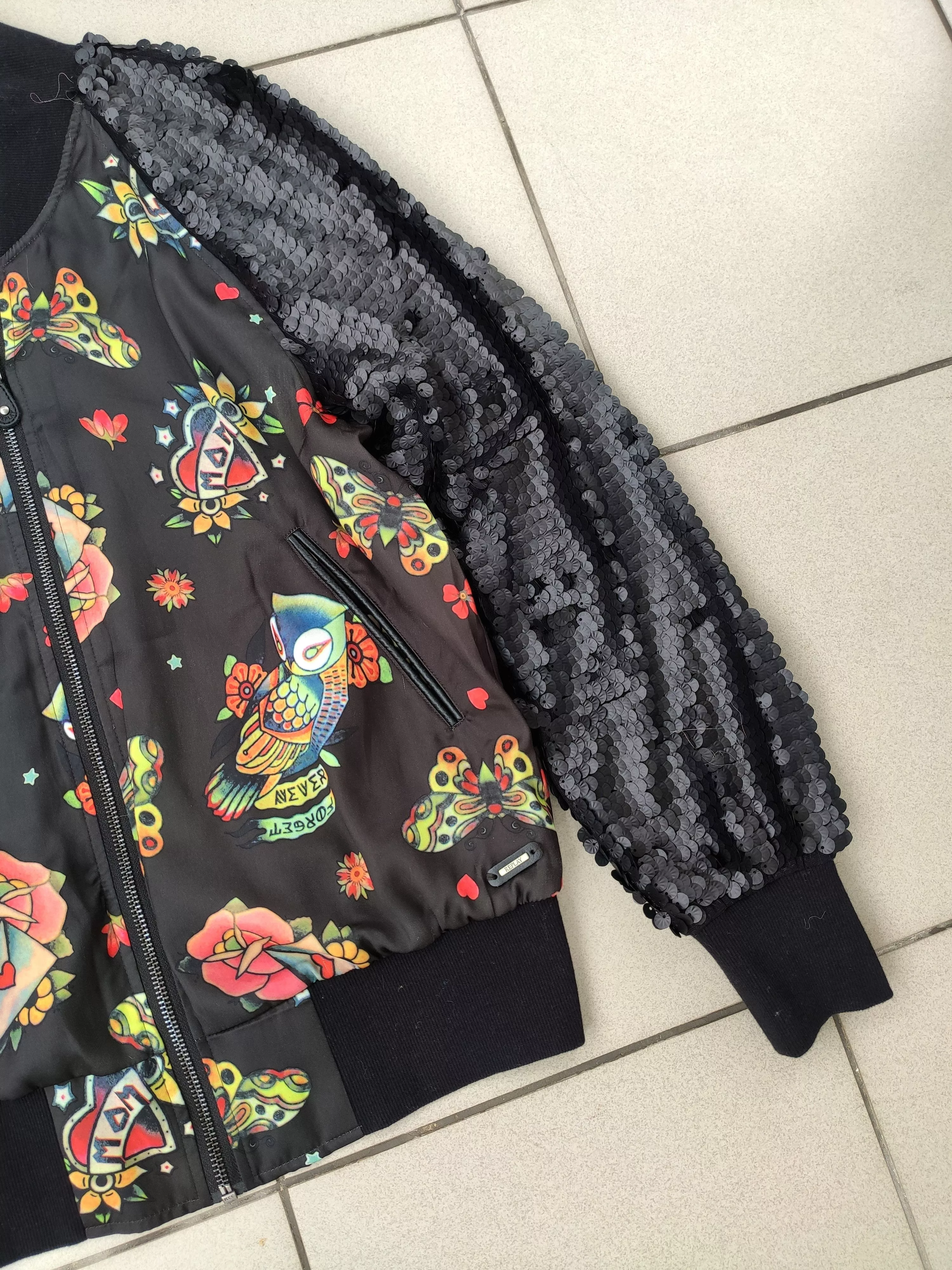 Replay Bombers Rare Replay jakcet retro abstract Multi