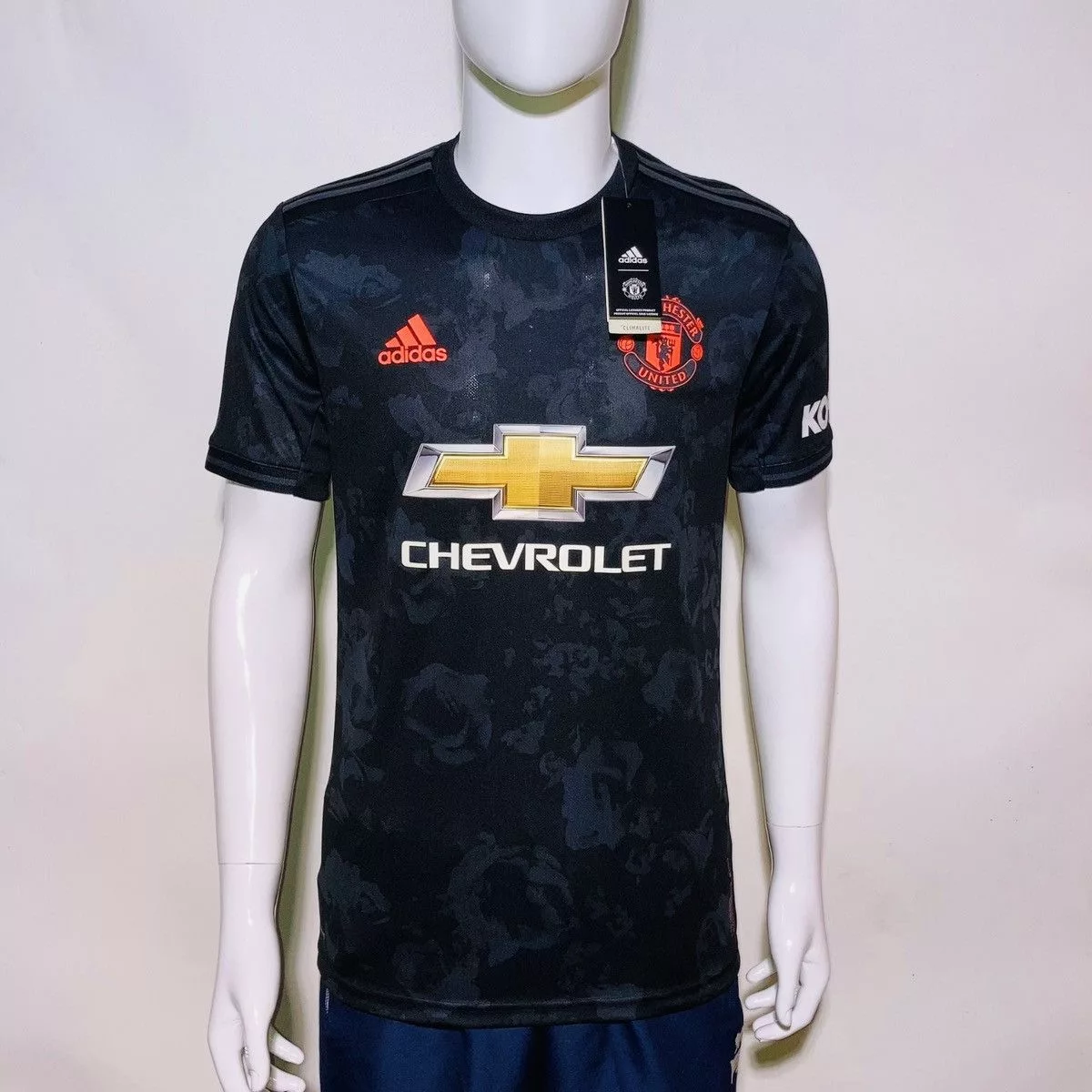 Adidas Jerseys 2019-20 Manchester United Third Adidas ED7390 Black