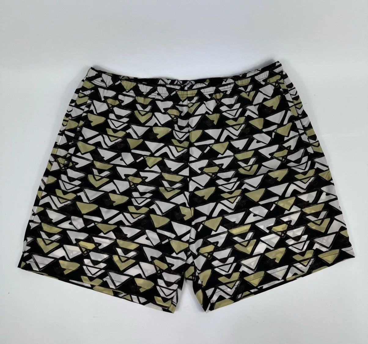 Prada Shorts Prada GRAPHIC PRINT SWIM SHORTS Brown