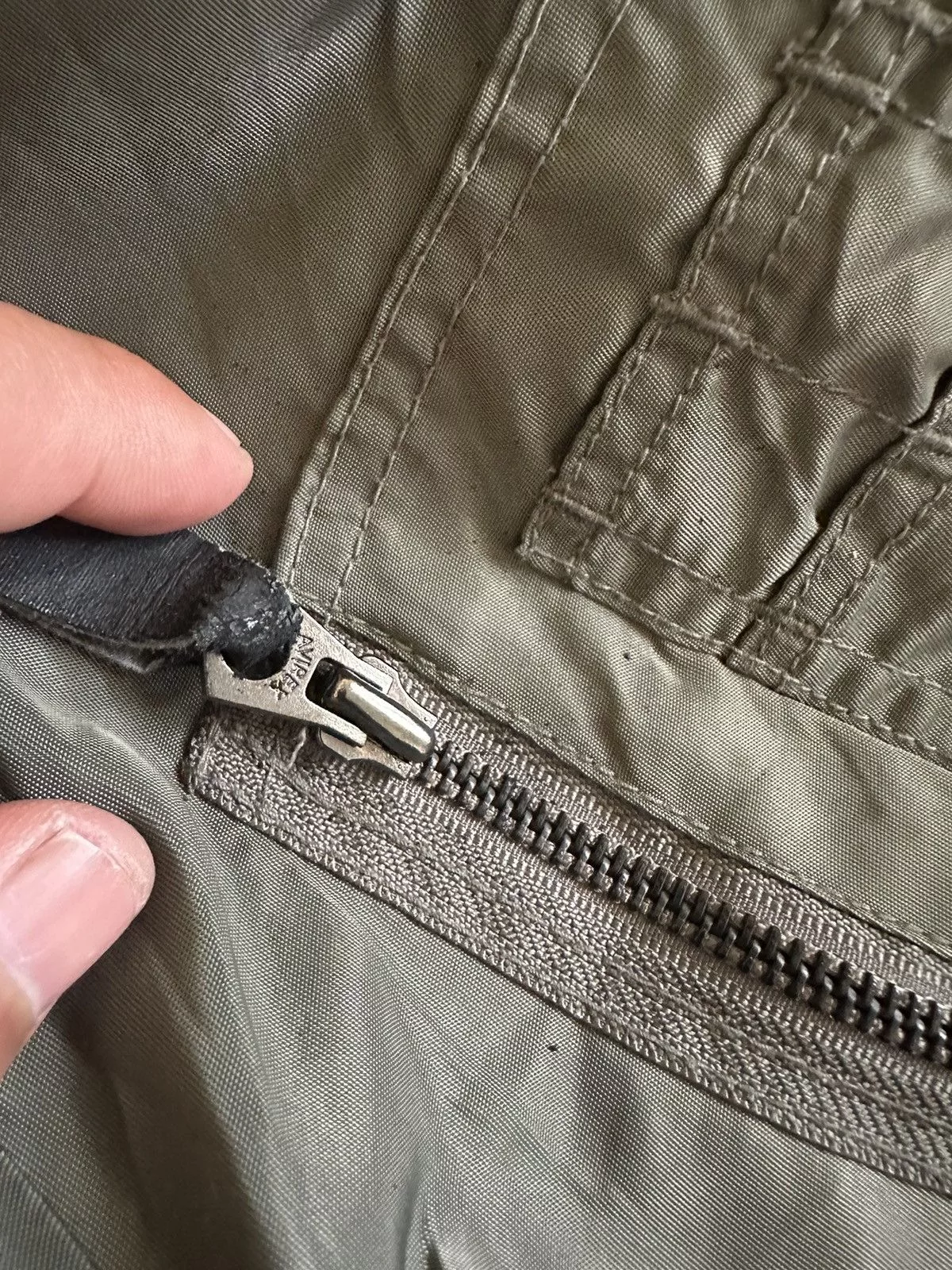 Avirex Bombers avirex long jacket Green