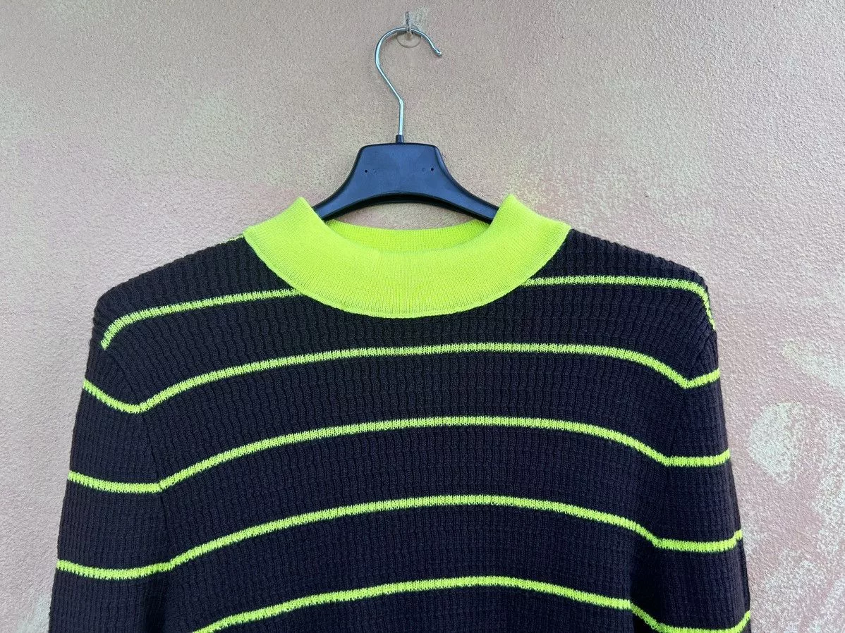 Acne Studios Sweaters Knitwear Acne Studios knitted wool striped yellow sweater knit NEW margiela marni