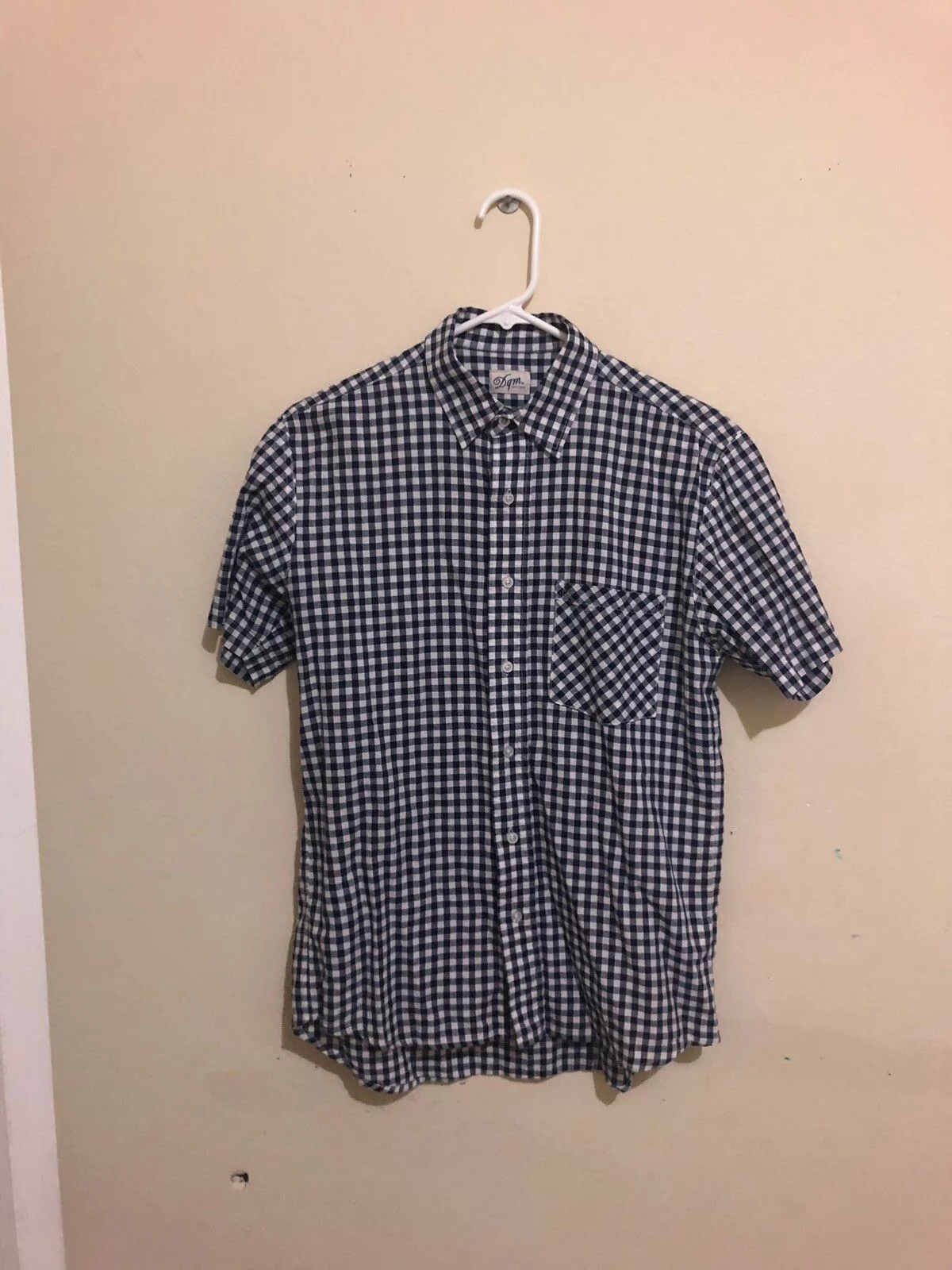 DQM Polos DQM Button Up Checkers Shirt Multi