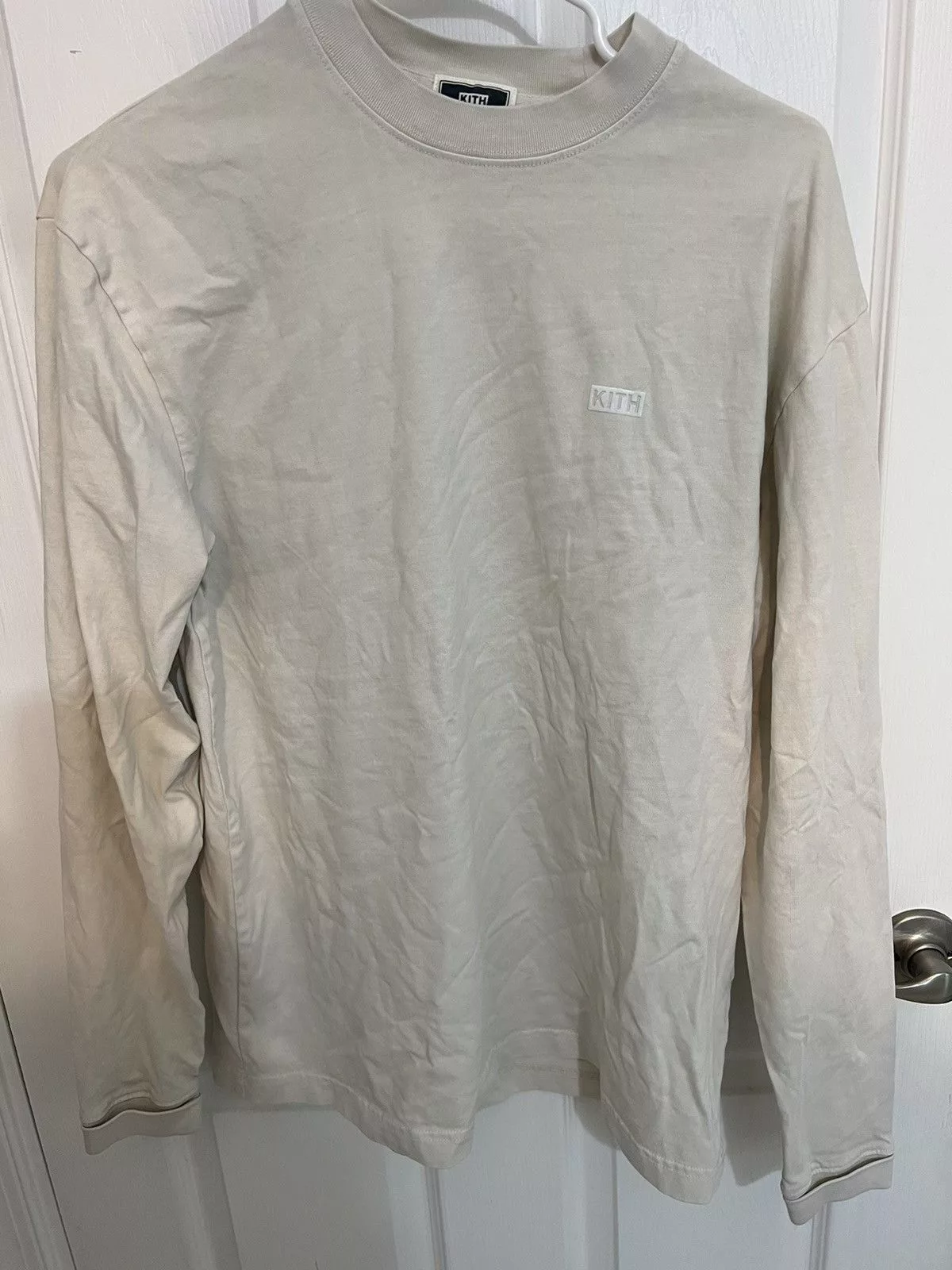 Kith Long Sleeve T Shirts Kith Box logo long sleeve White