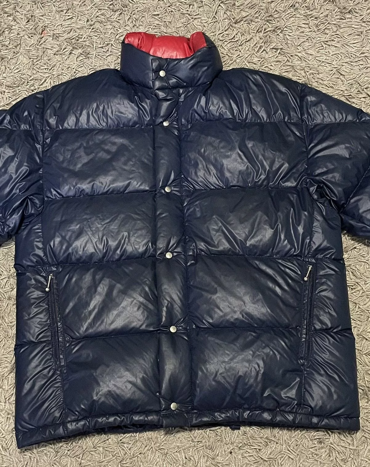 Designer Bombers Designer MONCLER DOWN JACKET Blue