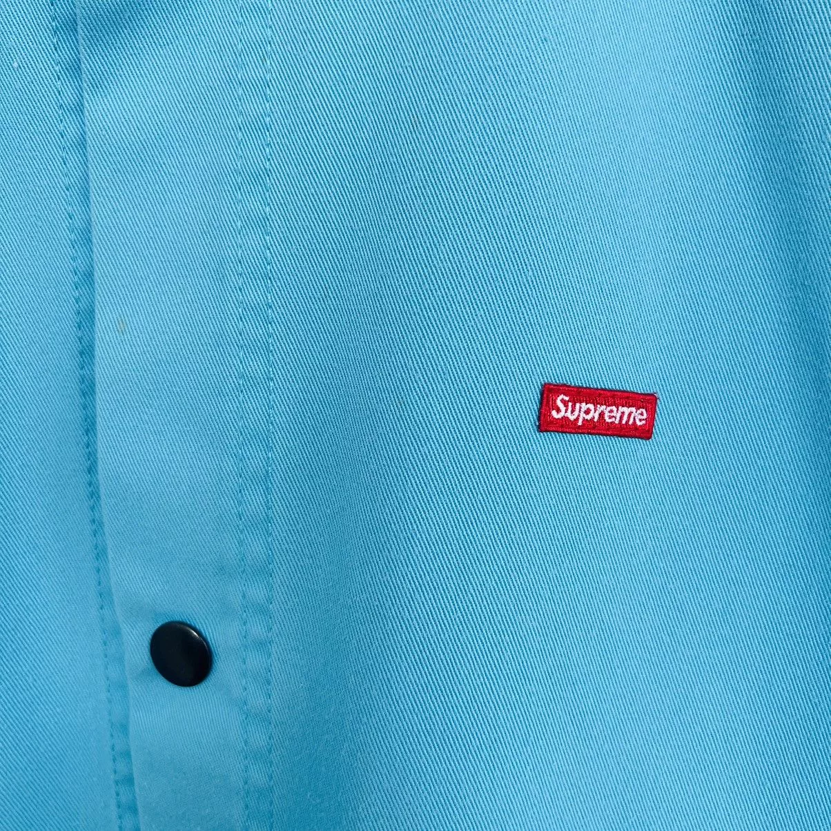 Supreme Light Jackets Rare vintage Supreme box logo Work Jacket Blue