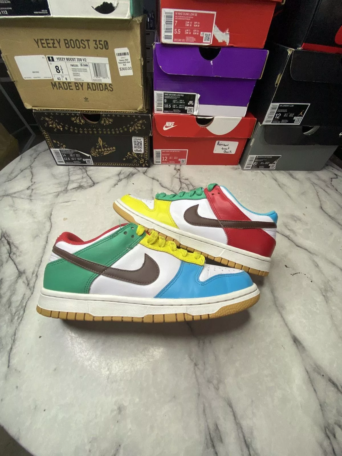 Nike Low Top Sneakers Nike Dunk low Free 99 White Multi