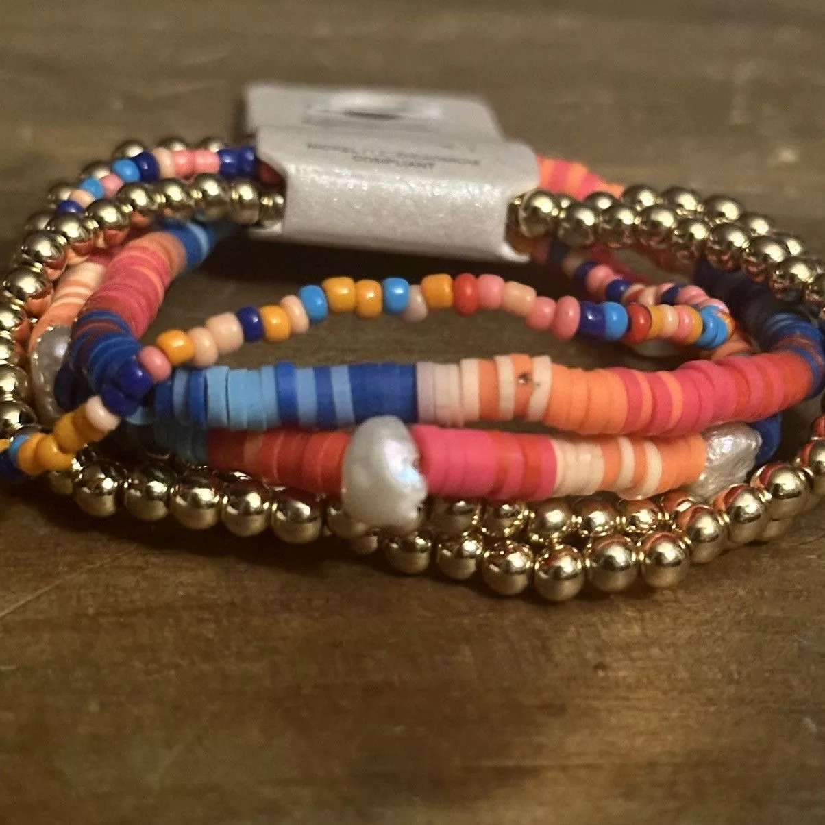 Other Bracelets Other Frenzy multicolor bead bracelets